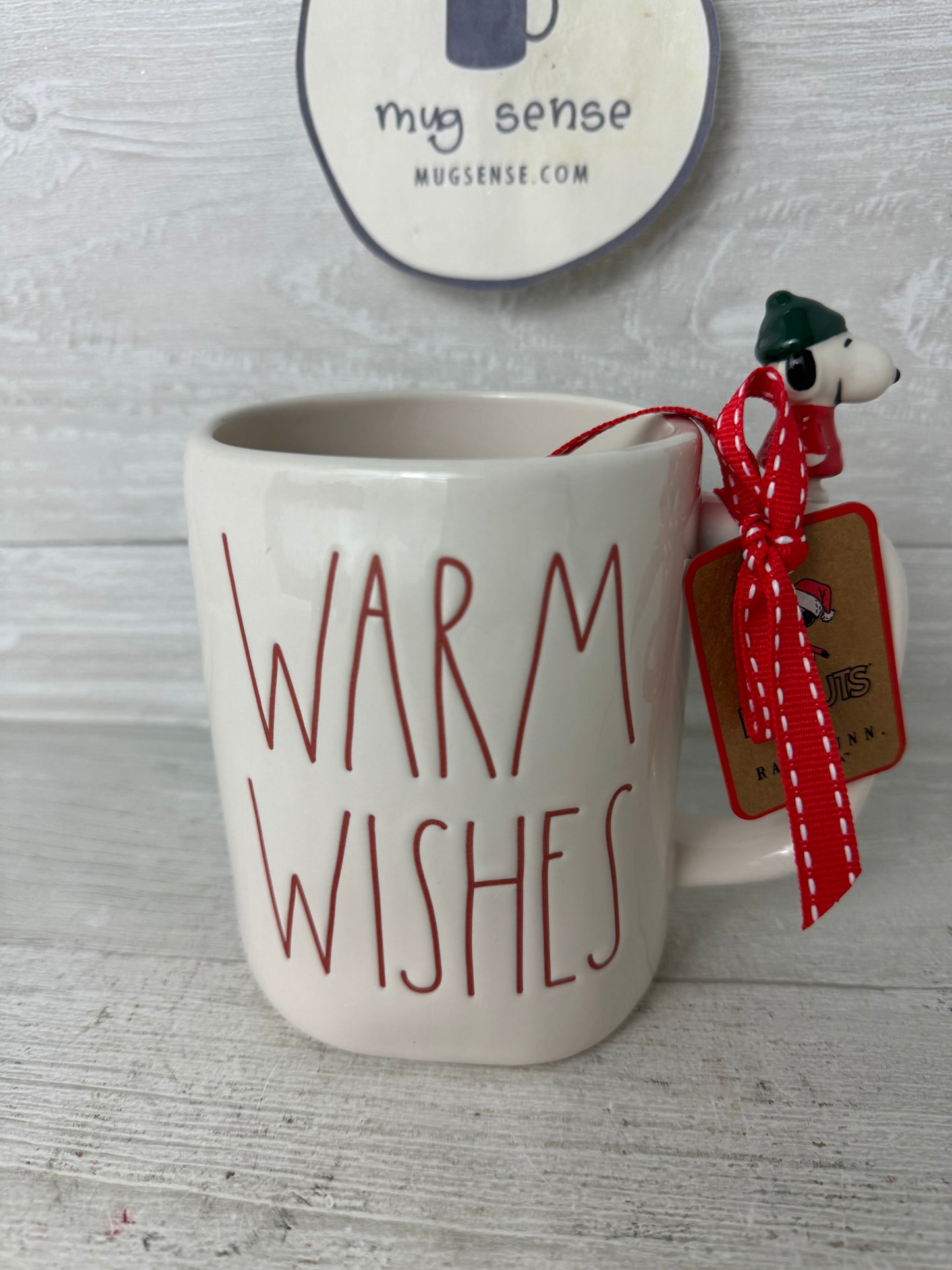 Rae Dunn Snoopy Warm Wishes Mug