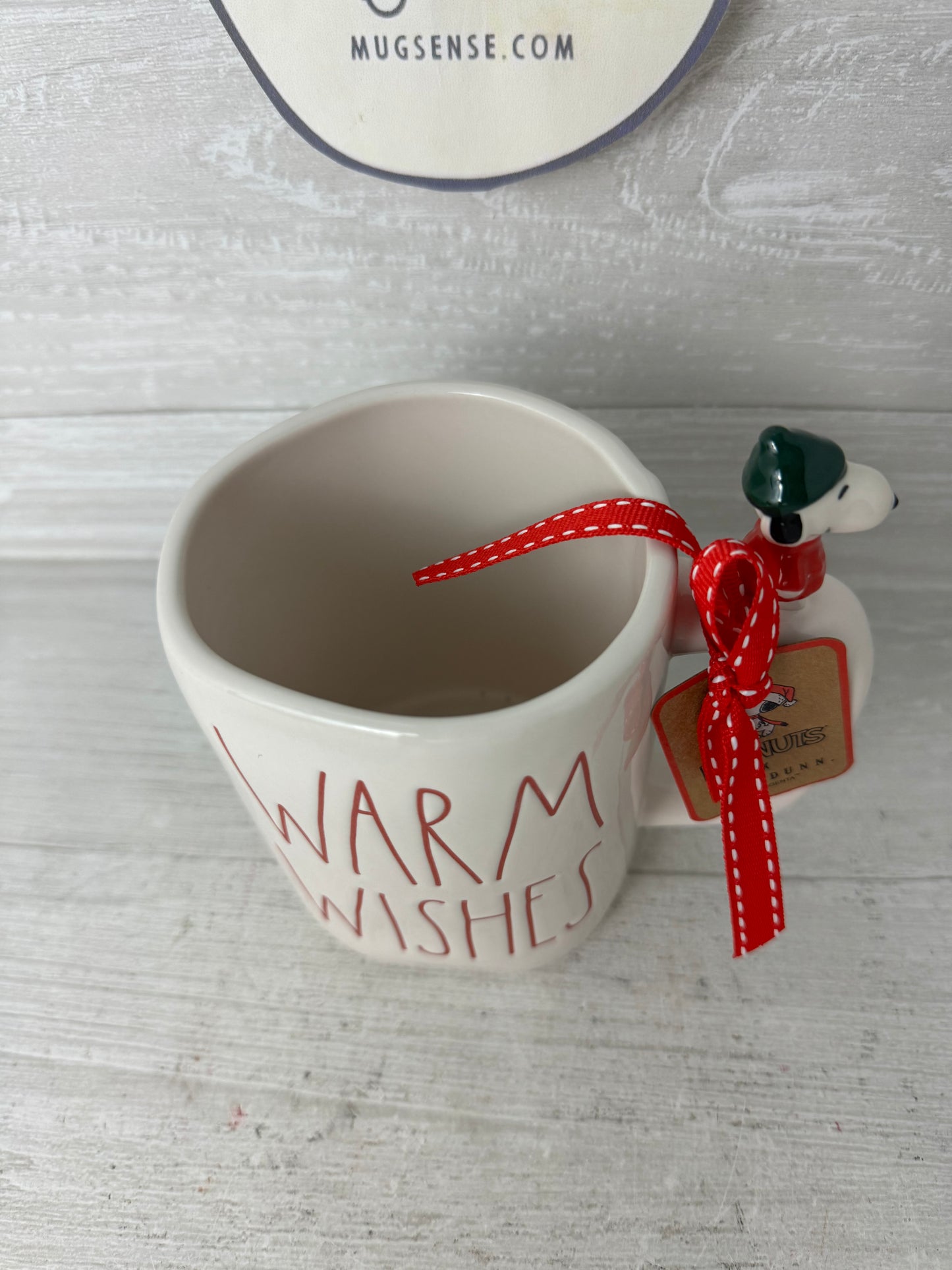 Rae Dunn Snoopy Warm Wishes Mug