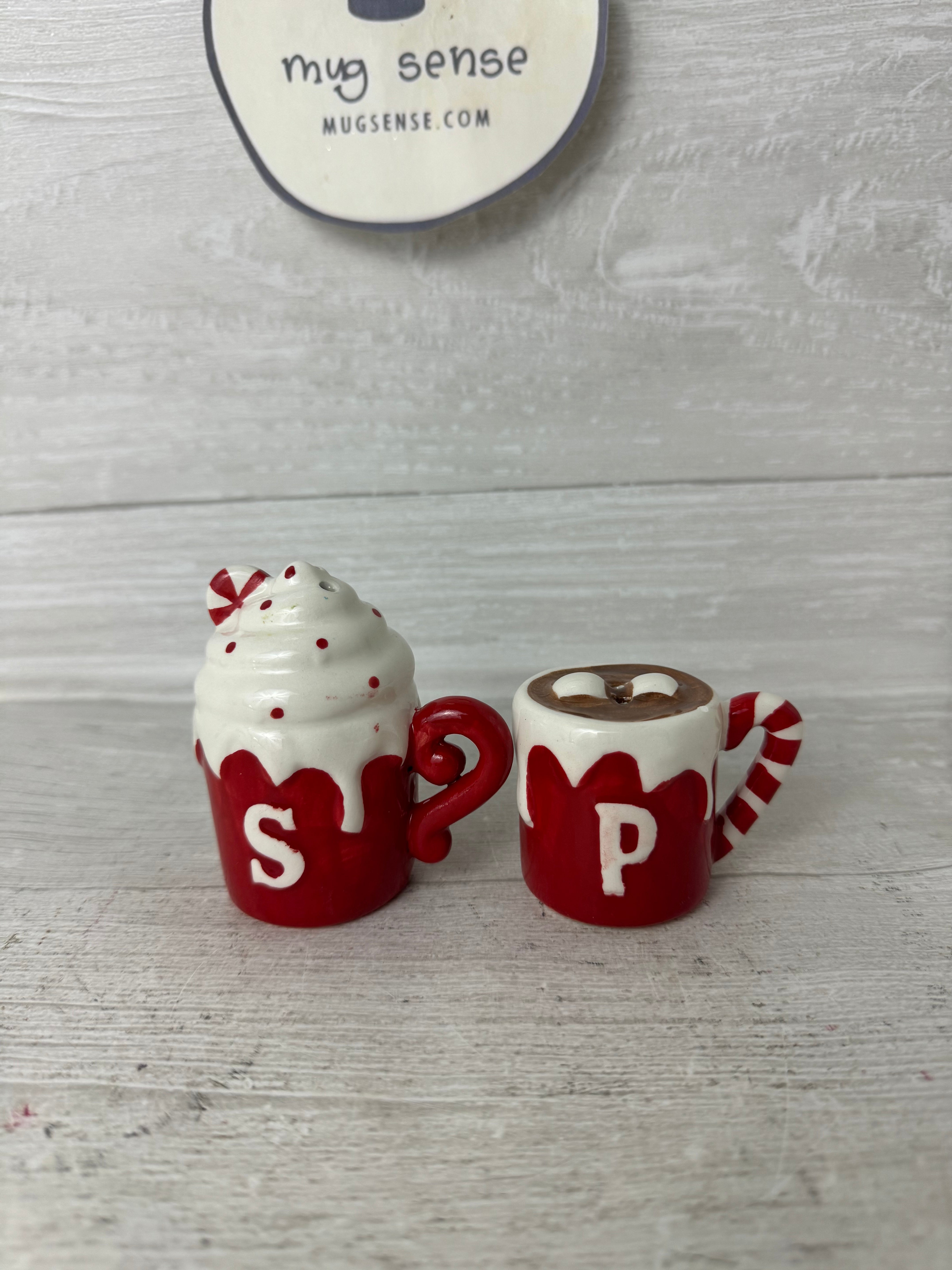 Mickey mouse snowman canister set mug online salt pepper