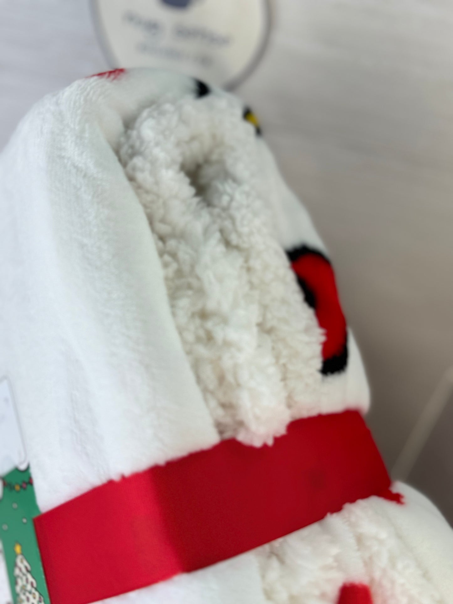 Hello Kitty Christmas Twin Sherpa Blanket