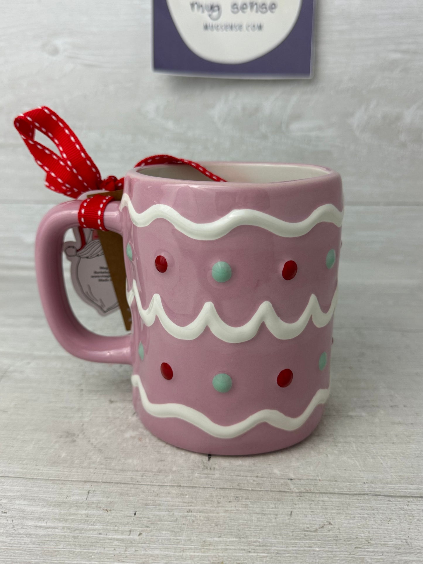 Rae Dunn Dunk Here Pink Mug