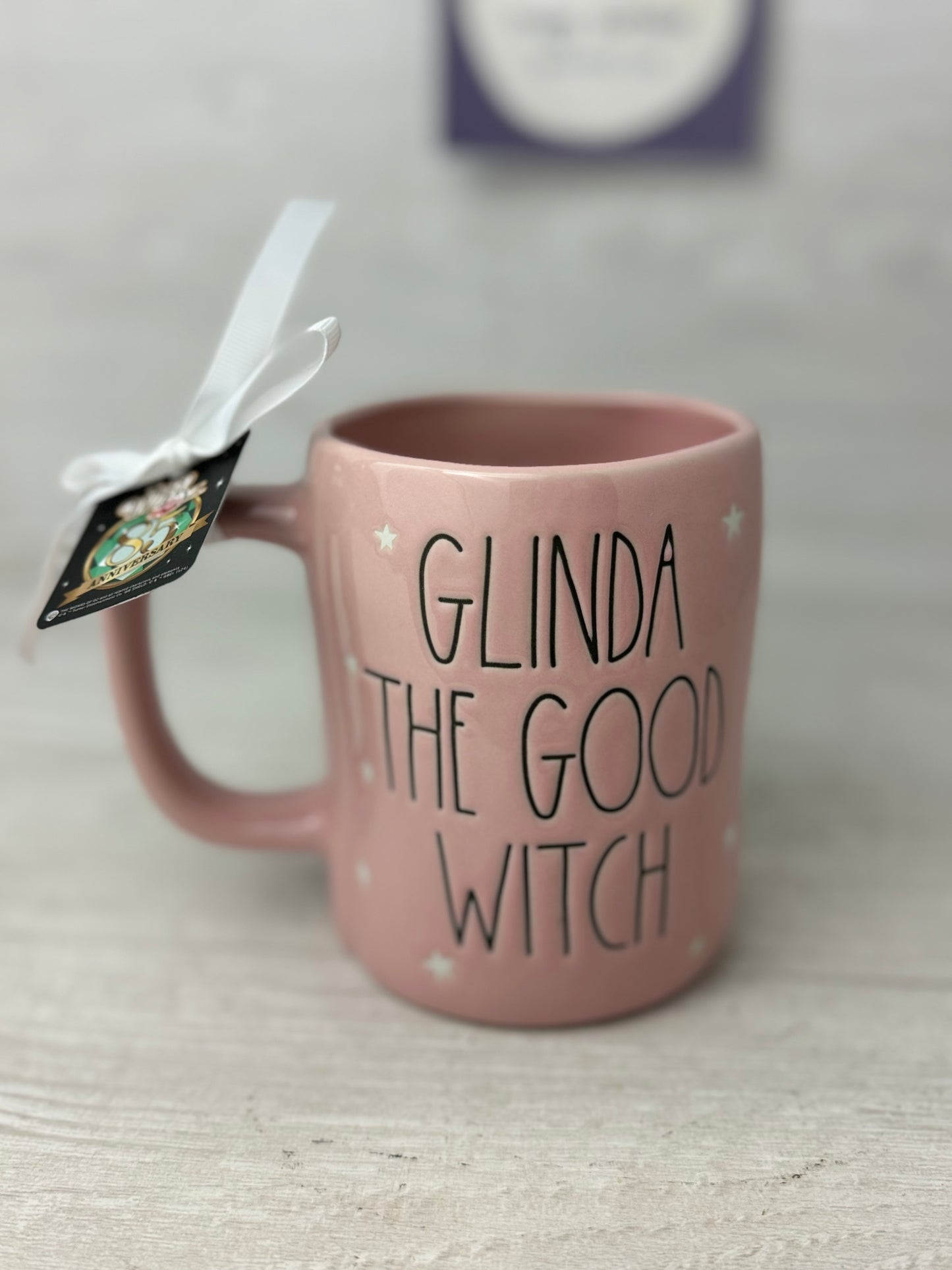 Rae Dunn Glinda The Good Witch Pink Mug