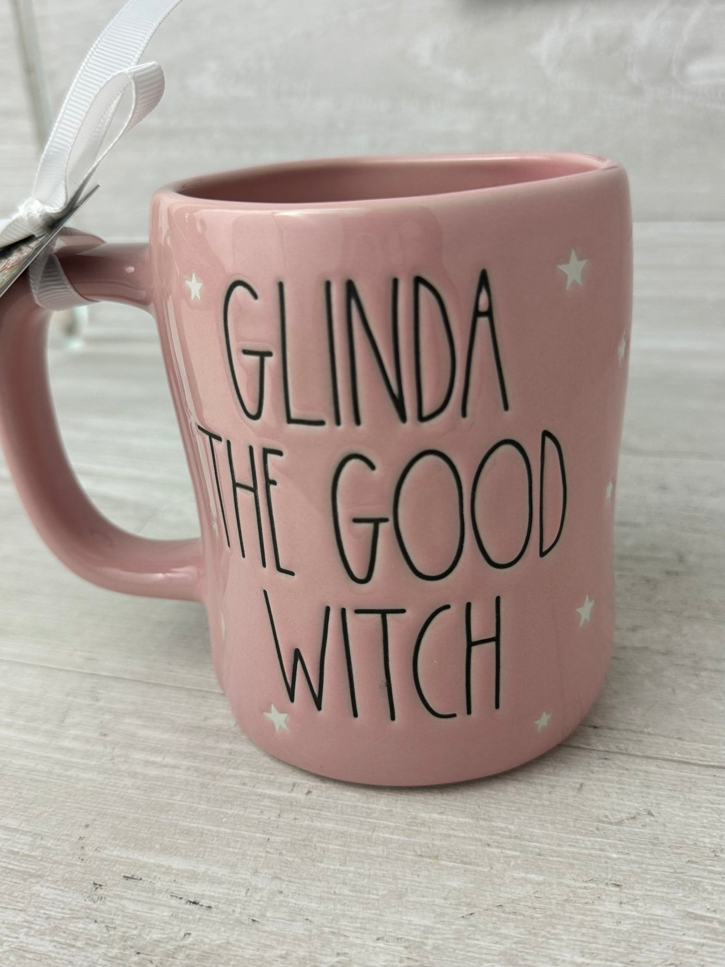 Rae Dunn Glinda The Good Witch Pink Mug