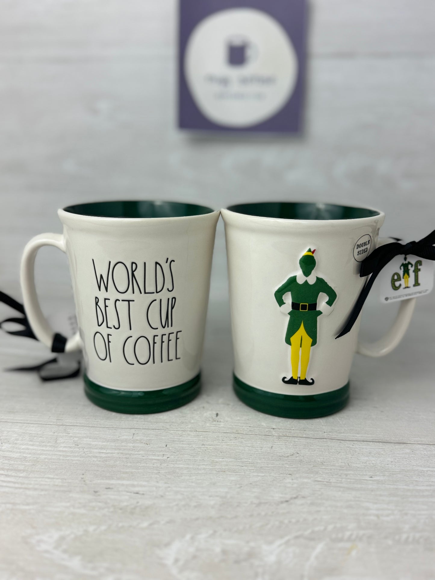 Rae Dunn Buddy World's Best Cup Of Coffee Mug