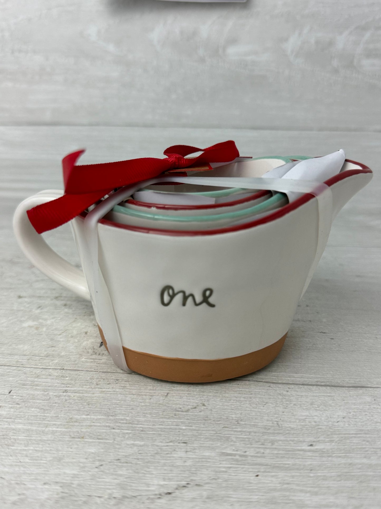 Rae Dunn Peanuts Christmas Measuring Cup Set