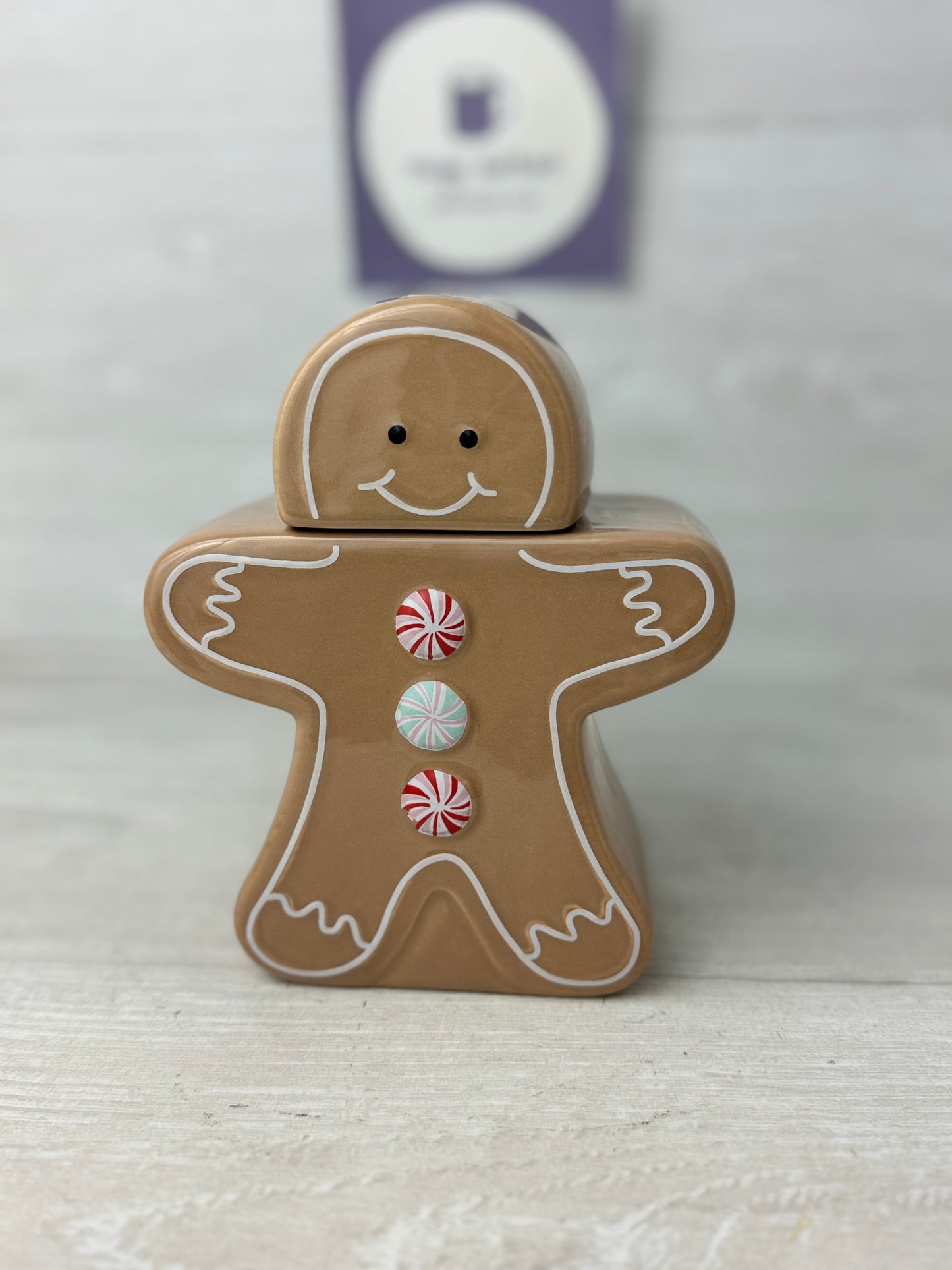 Gingerbread Man Small Storage Jar