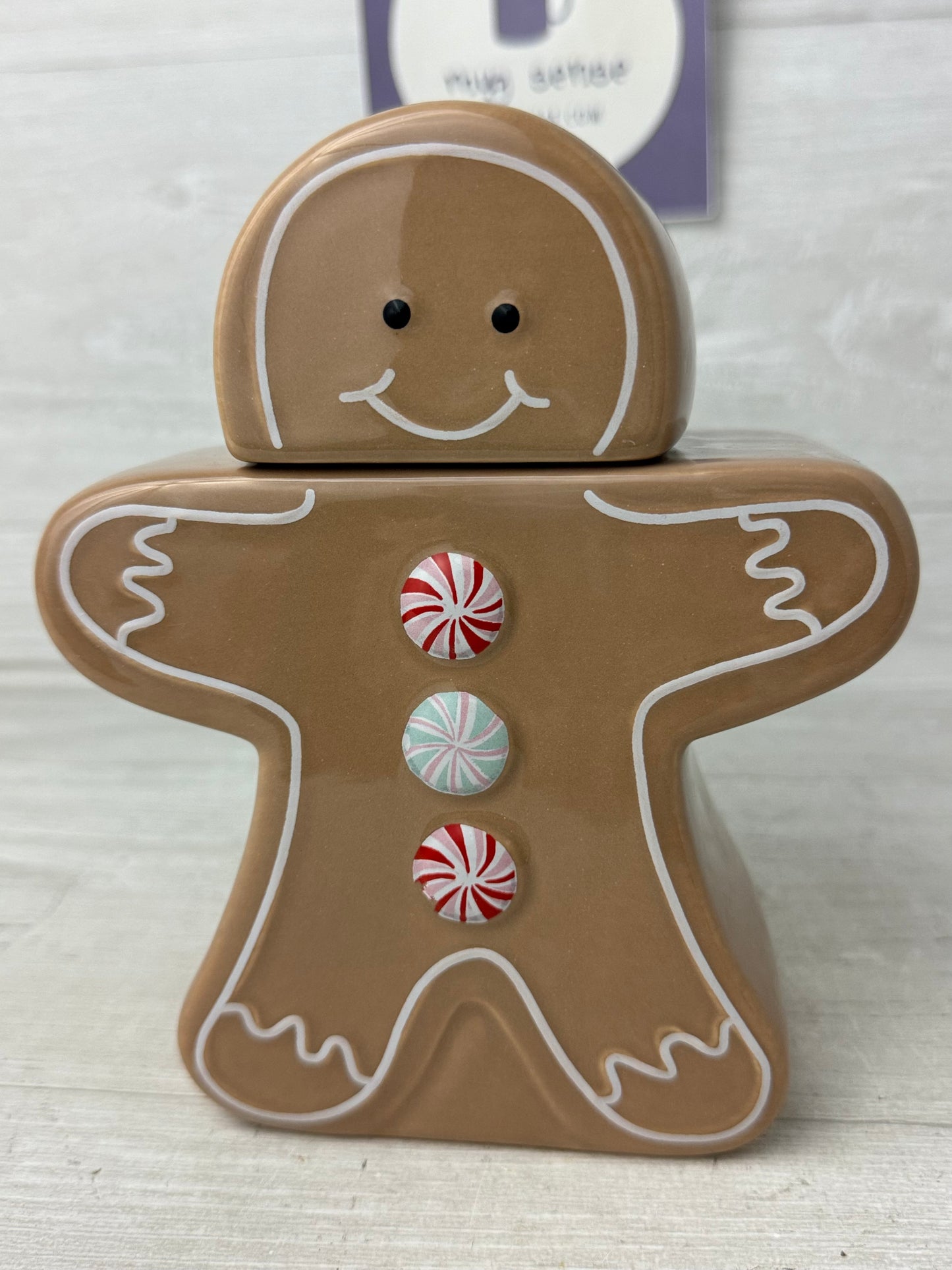 Gingerbread Man Small Storage Jar