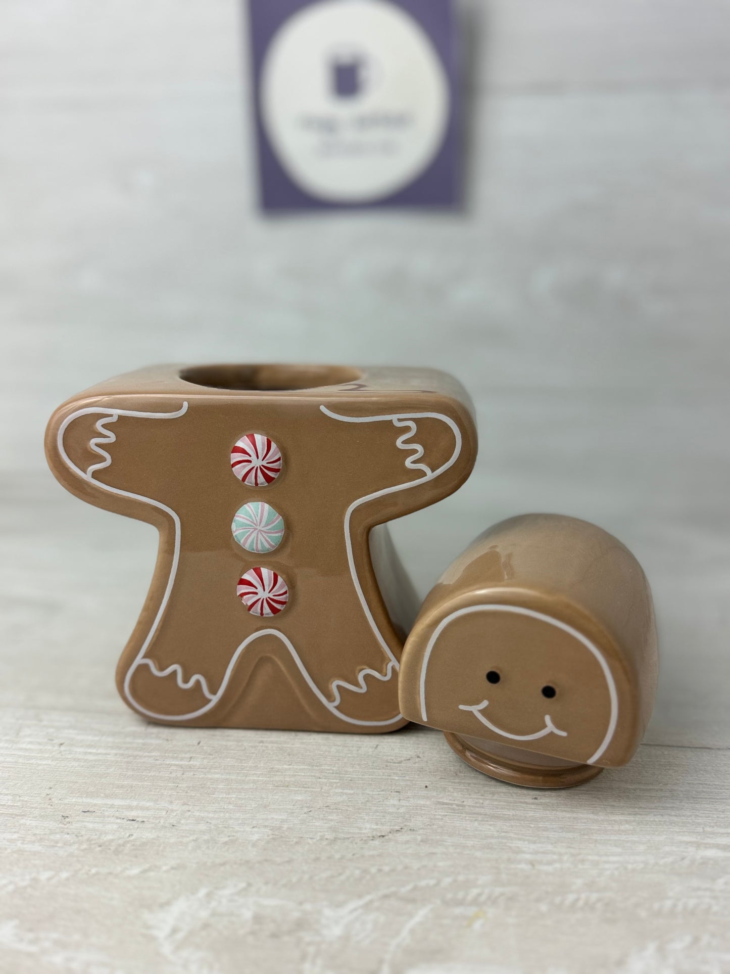 Gingerbread Man Small Storage Jar