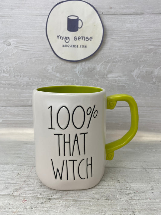 Rae Dunn 100% That Witch Mug