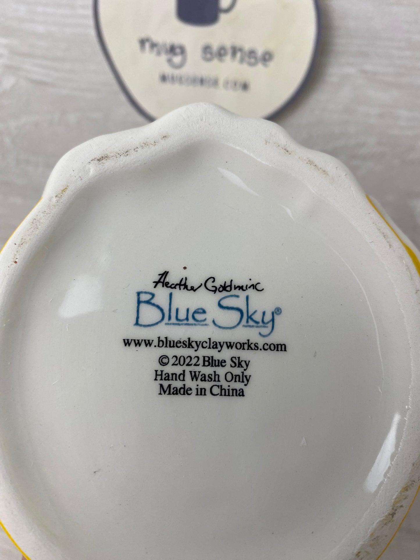 Blue Sky Ghost BOOOOO Mug