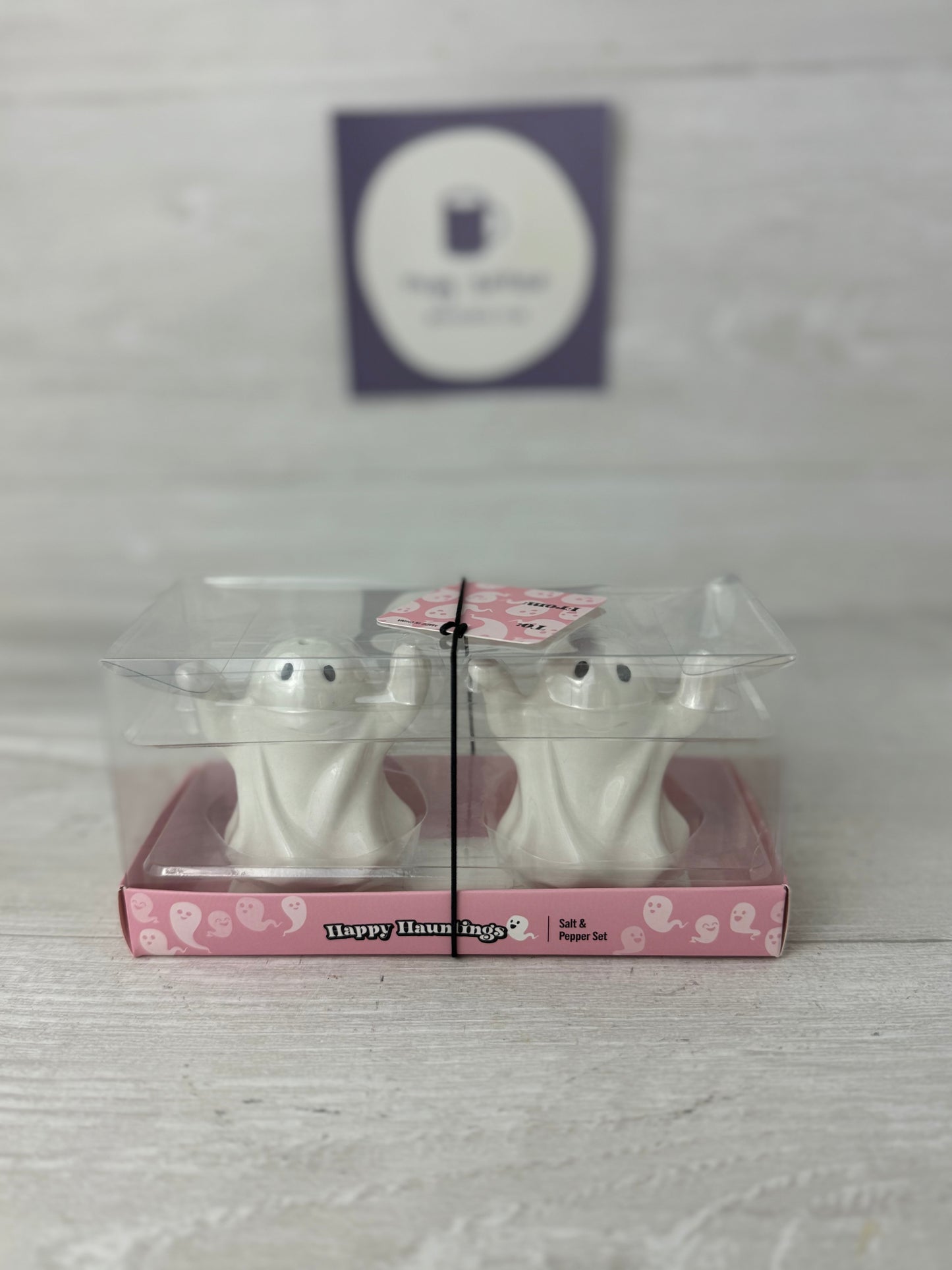 Ghost Salt and Pepper Shakers