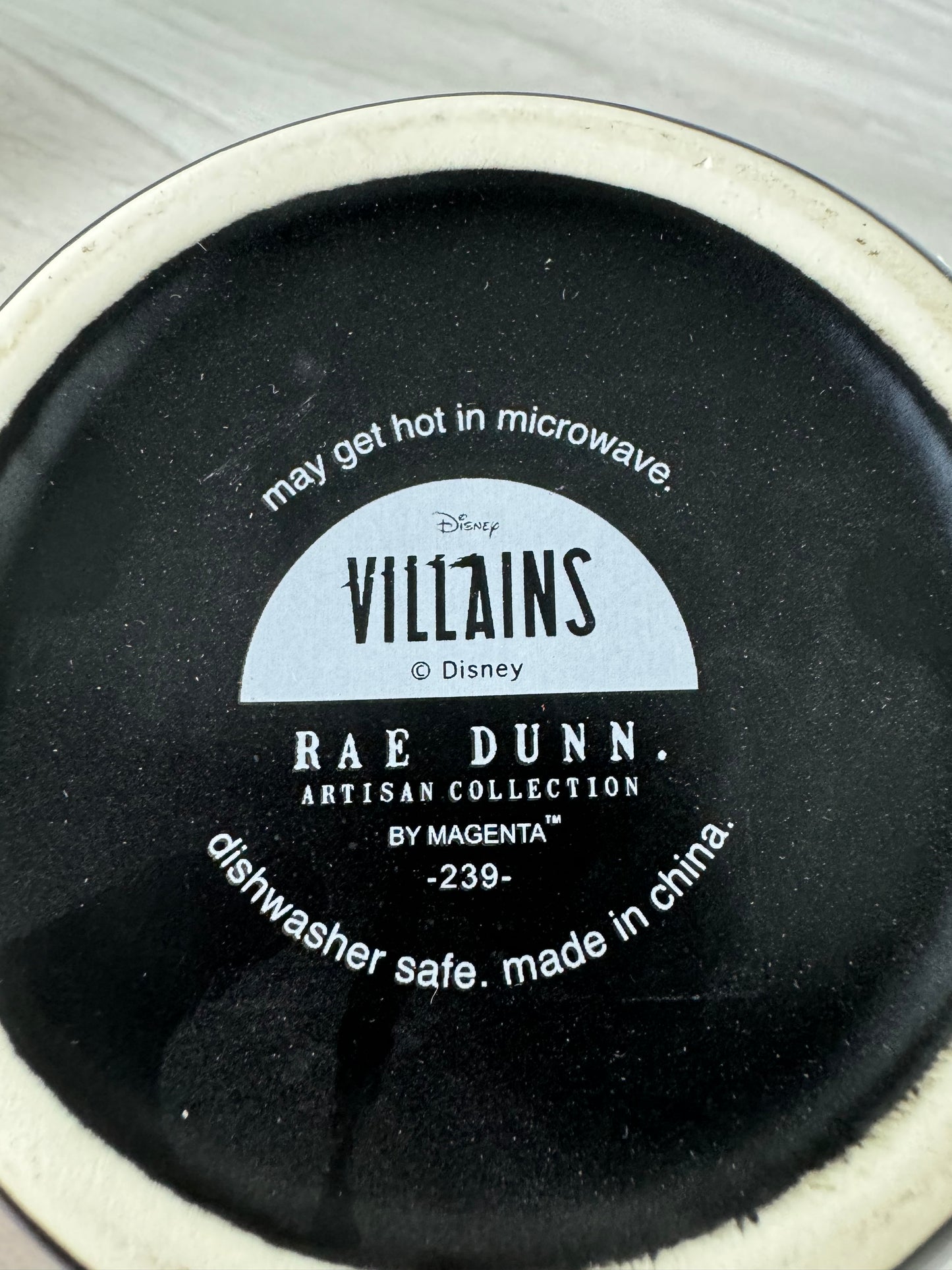 Rae Dunn "Incredibly Fabulous" Cruella De Vil Mug