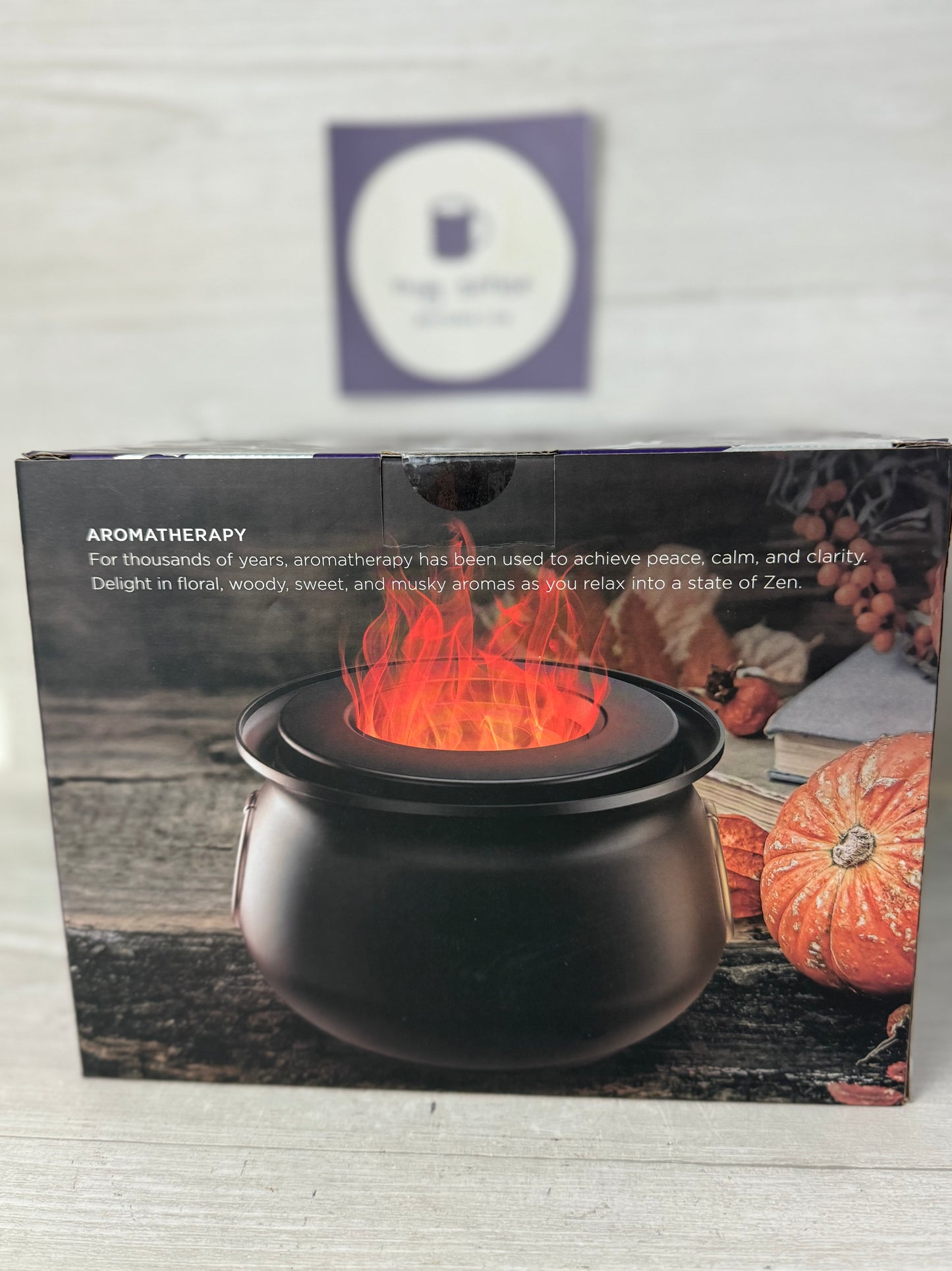 Mahli Flaming Multi Colored Cauldron Aroma Diffuser