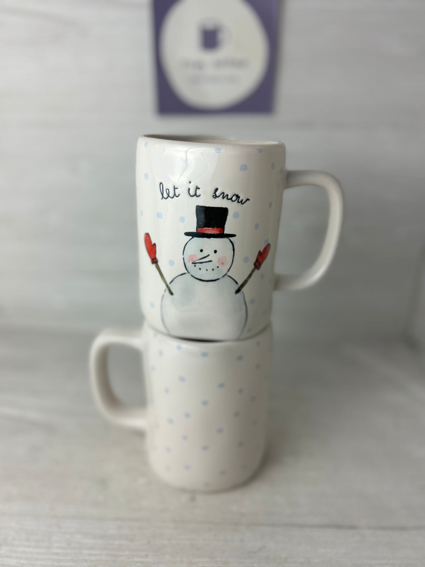 Rae Dunn Let It Snow Mug