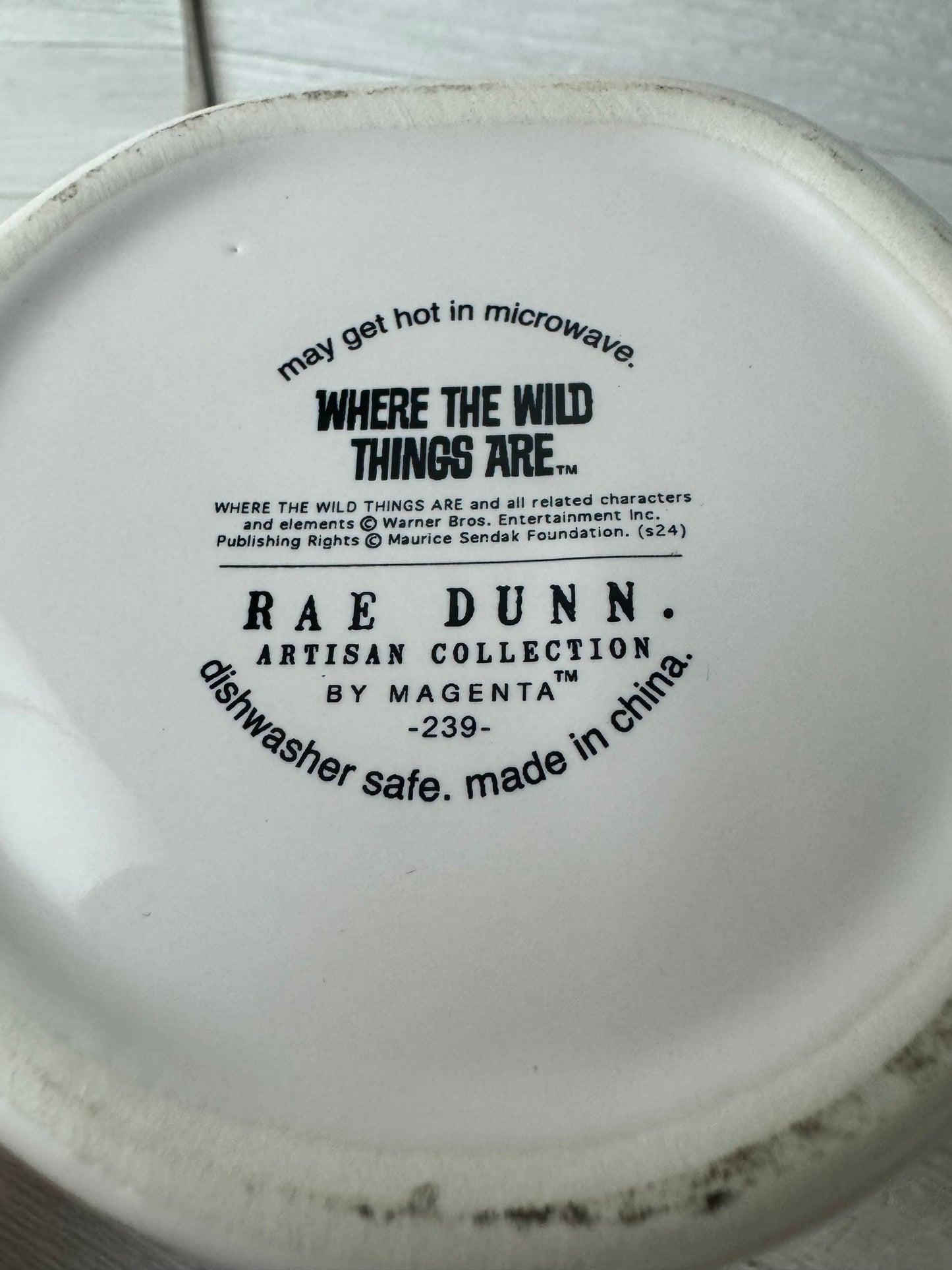 Rae Dunn Wild Thing Mug