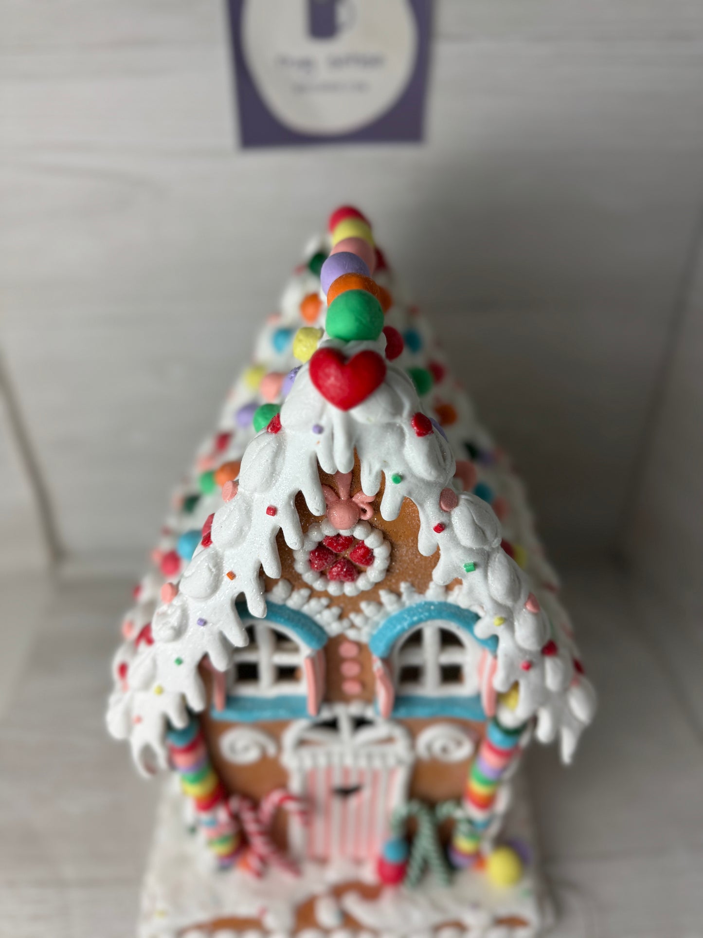 Sugar Cottage Light Up Candy Gingerbread House