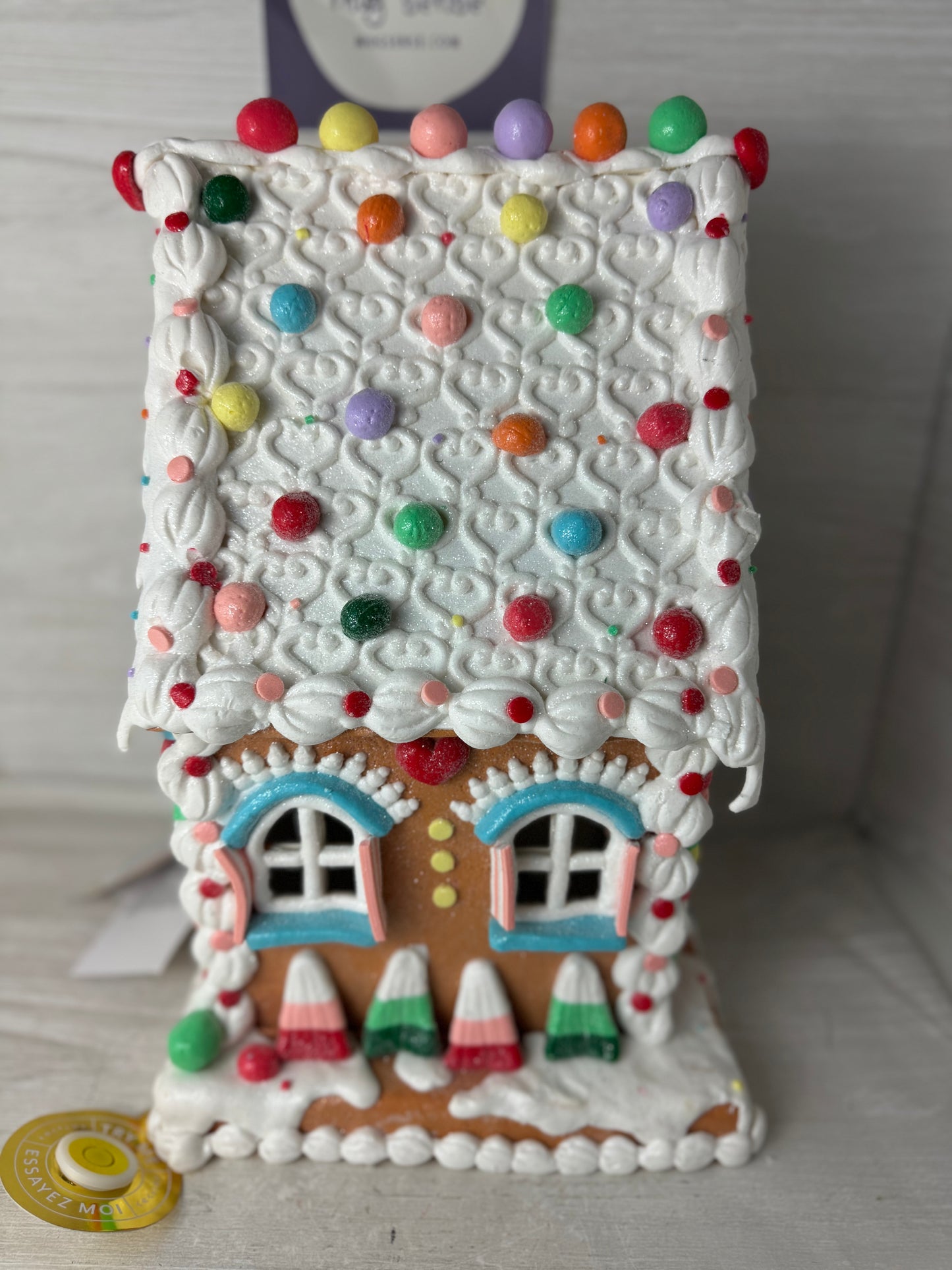 Sugar Cottage Light Up Candy Gingerbread House