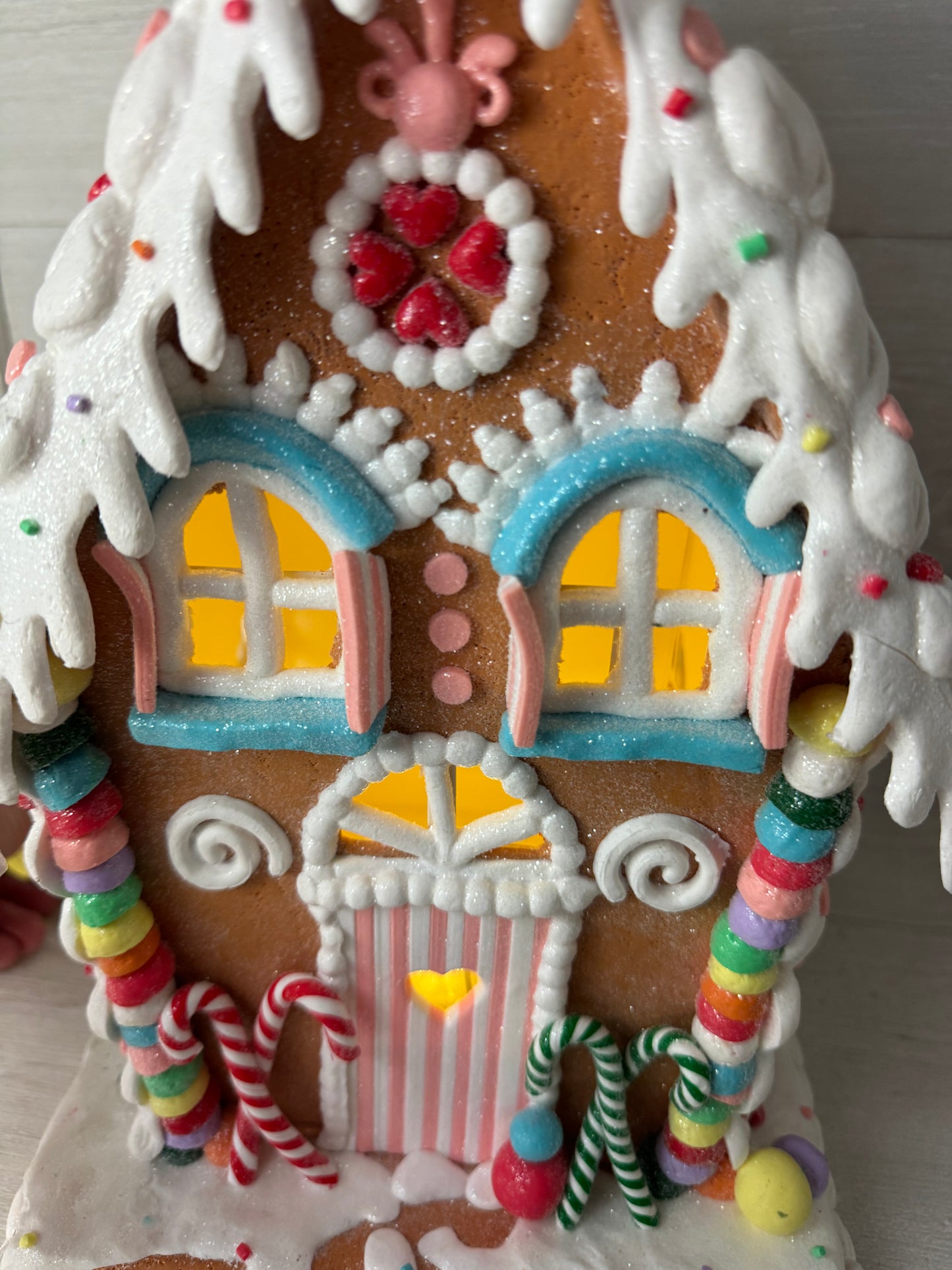 Sugar Cottage Light Up Candy Gingerbread House