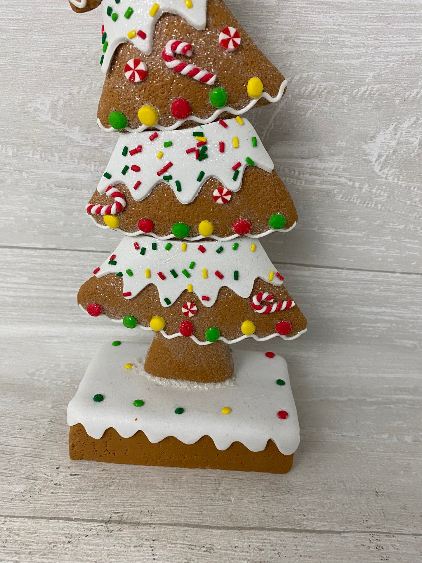 Grinch Candy Gingerbread Tree