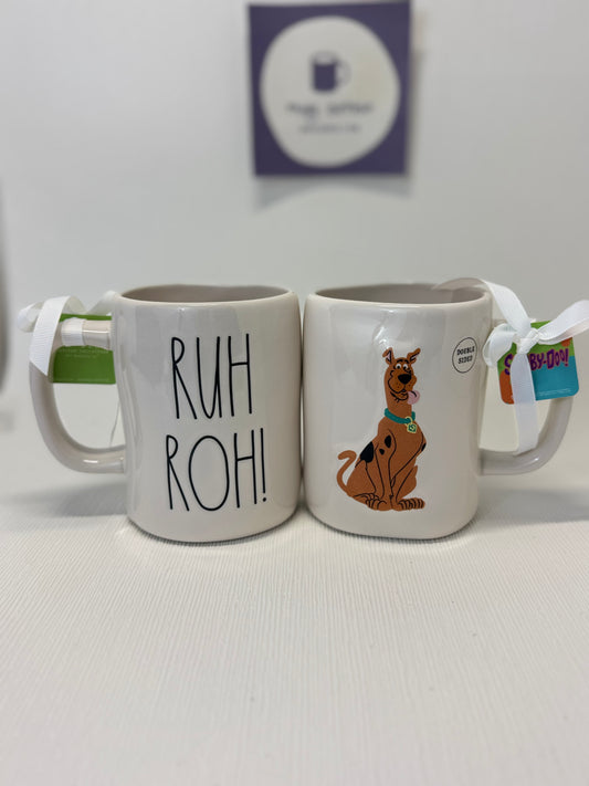 Rae Dunn Scoopy Doo RUH ROH! Mug