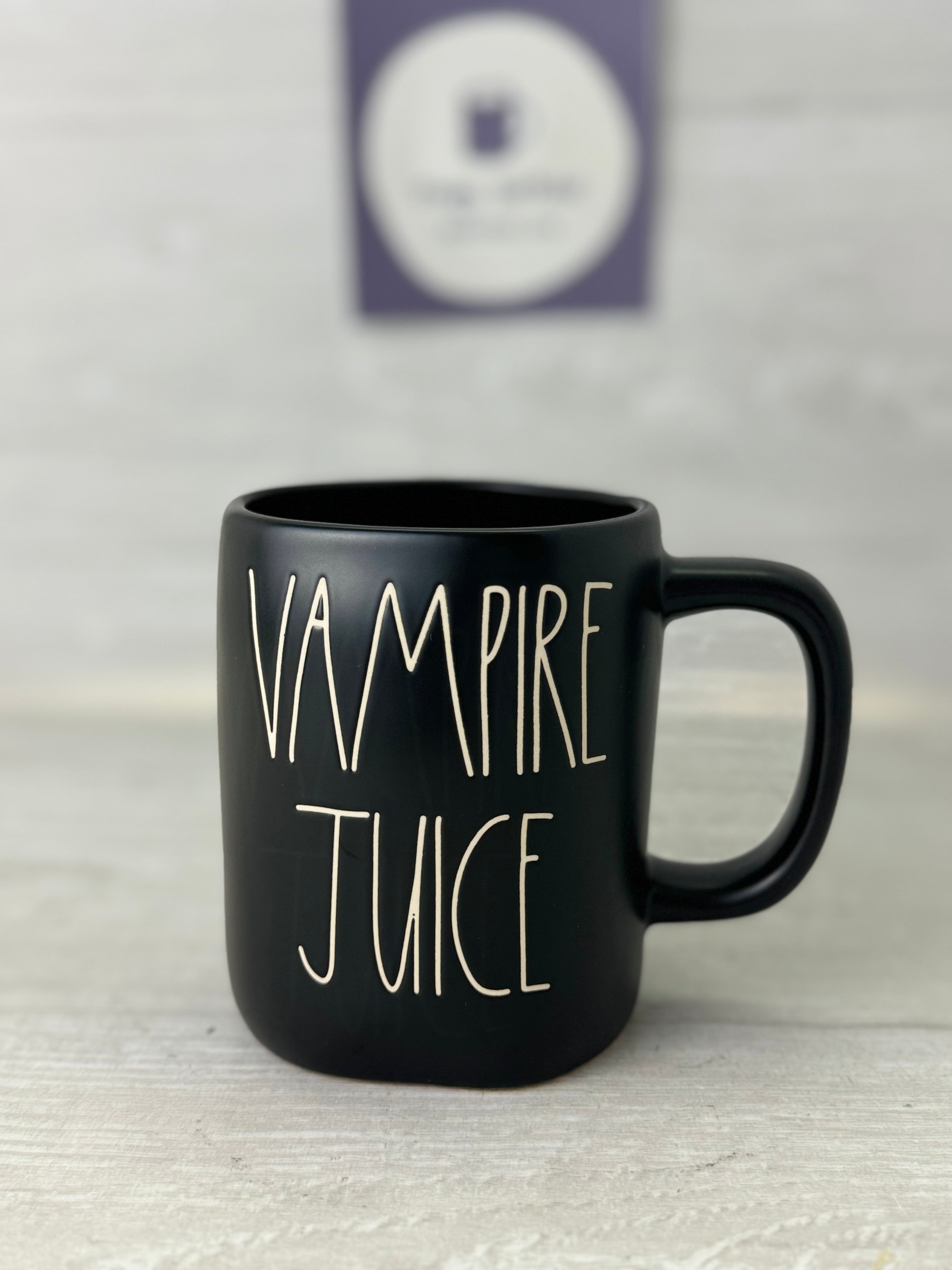 Rae Dunn Vampire and popular Zombie mug