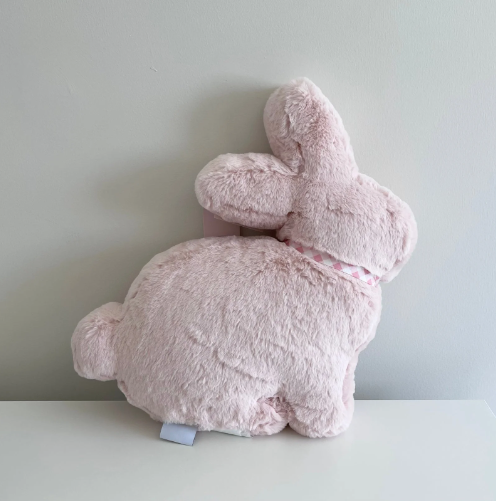 Cupcakes & Cashmere Bunny Pillow (Pink)