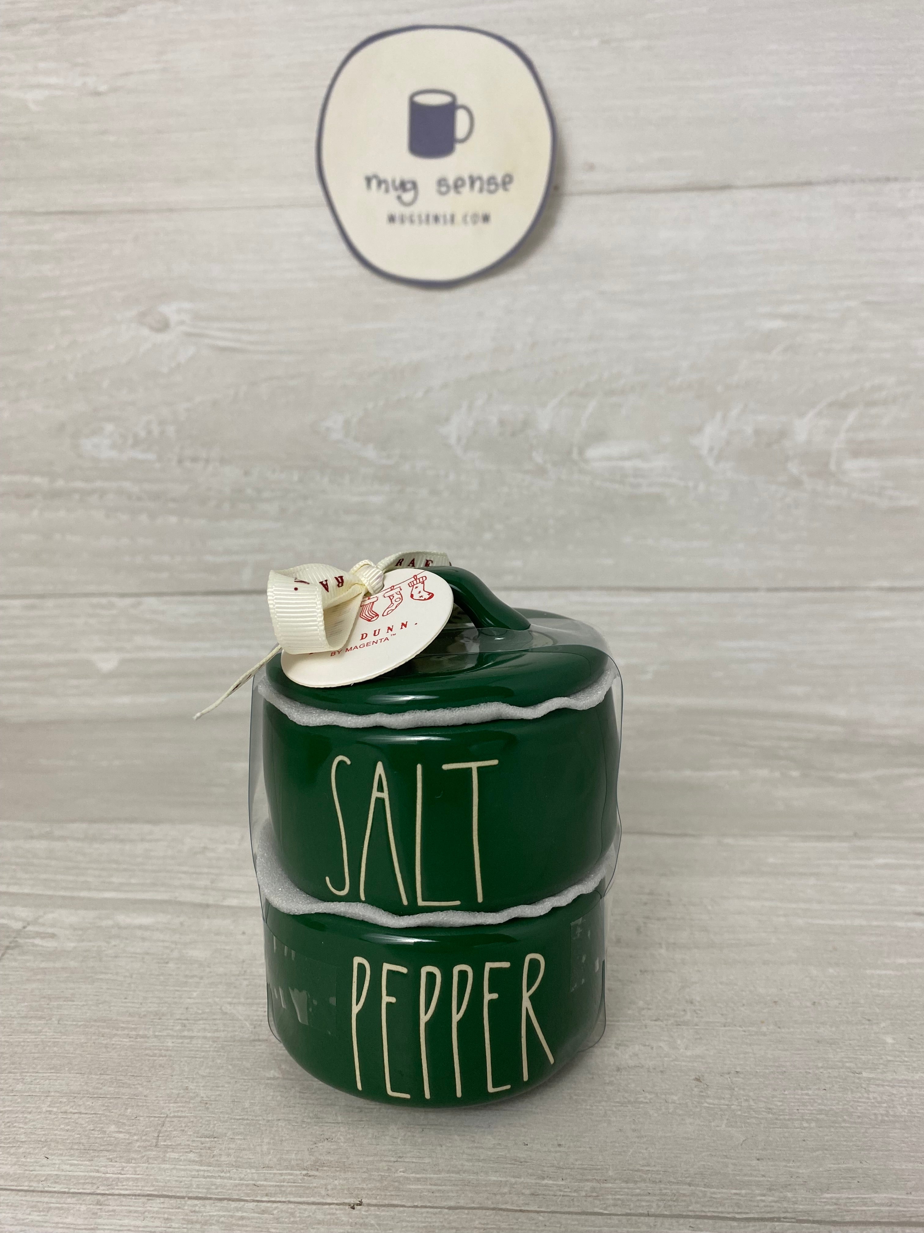 Rae Dunn Salt and Pepper retailer Stackers (5)