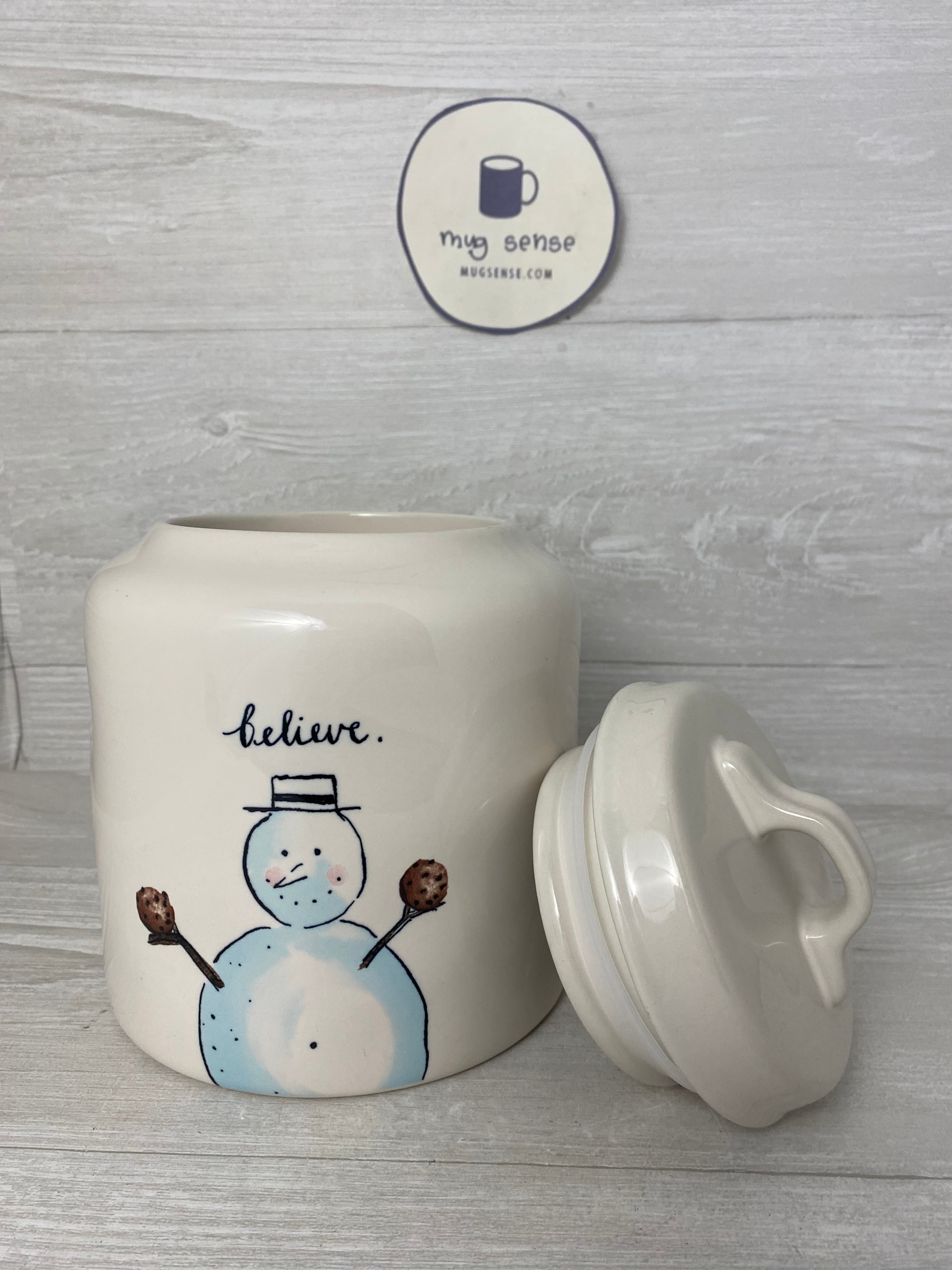 Rae Dunn christmas order snowman believe