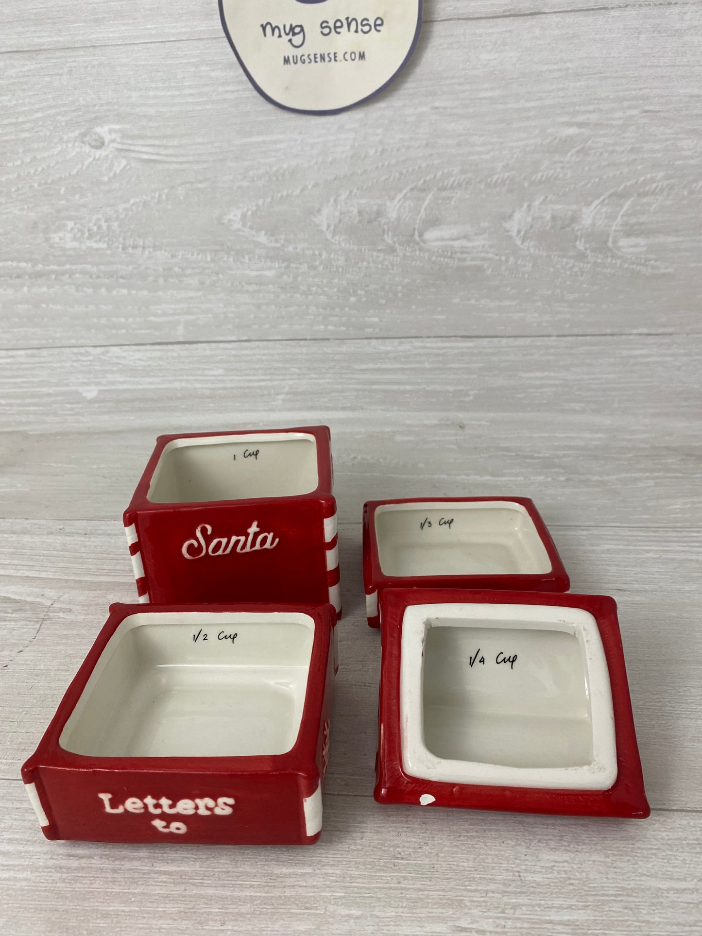 Letters For Santa Measuring Cup Set