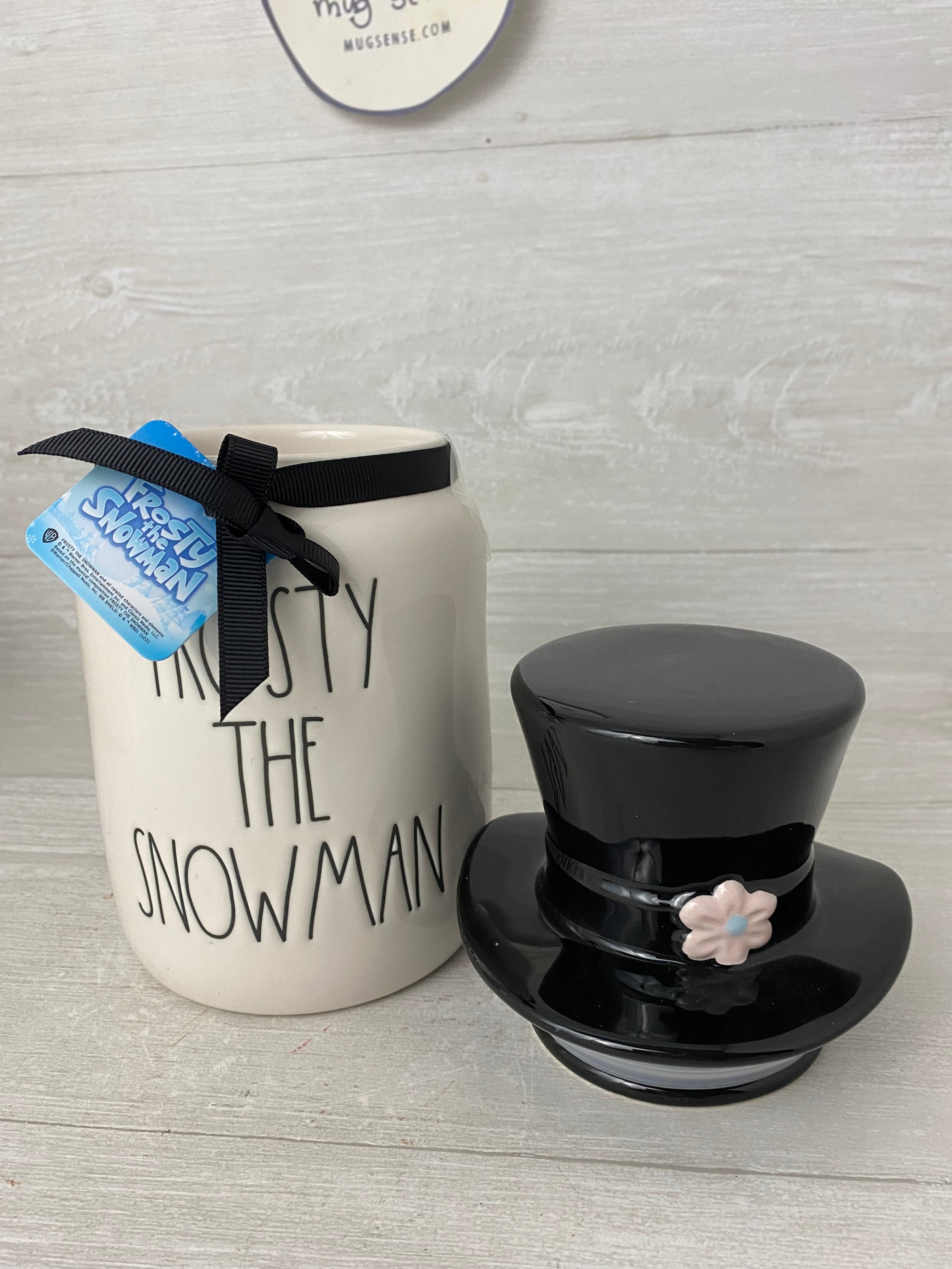 Good Rae Dunn snowman canister