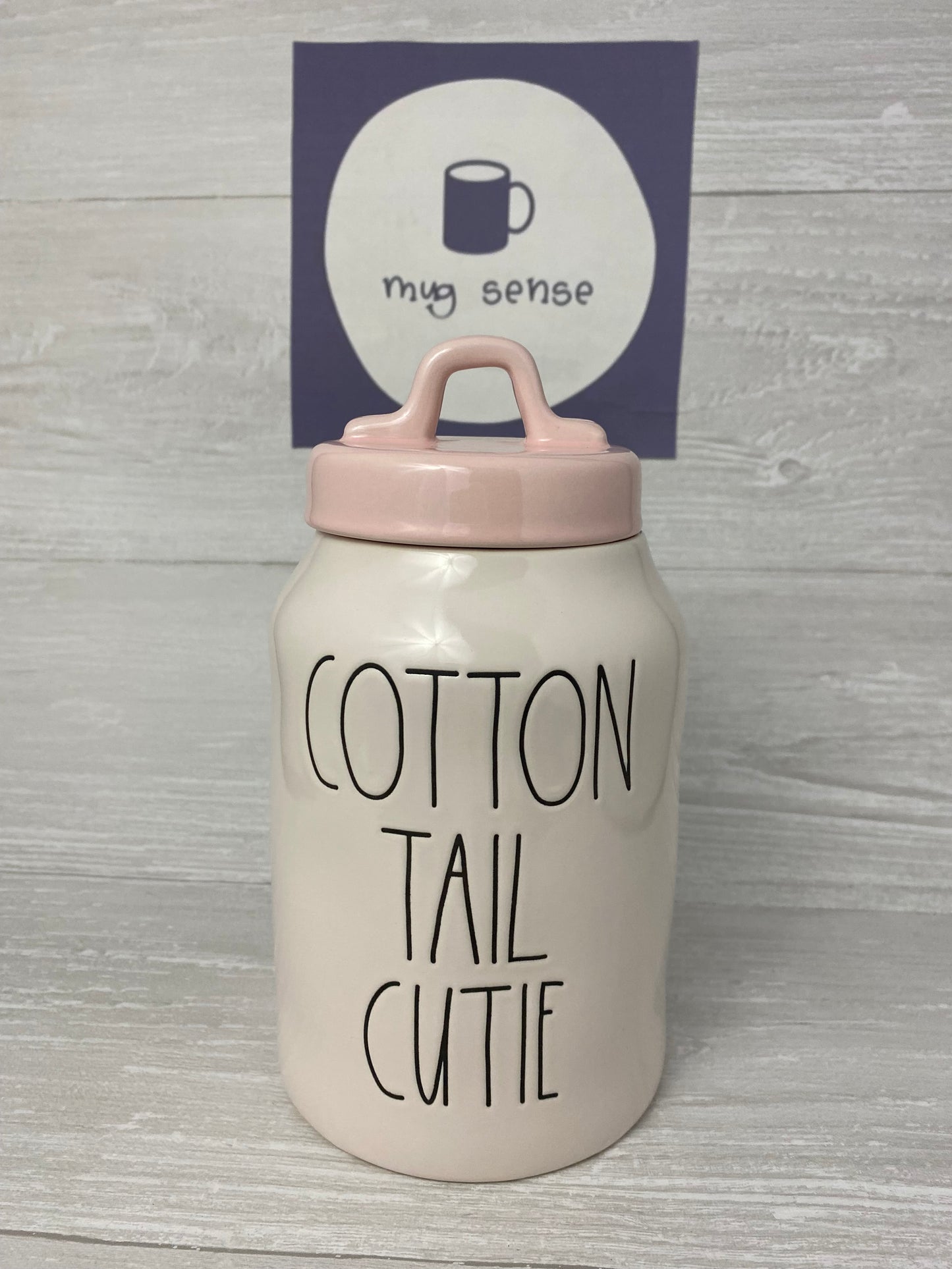 Rae Dunn Cotton Tail Cutie Canister