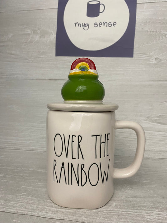 Rae Dunn Over The Rainbow Mug Topper Set