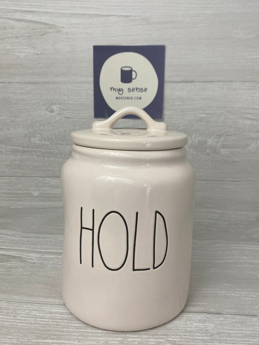 Rae Dunn Hold Medium Canister