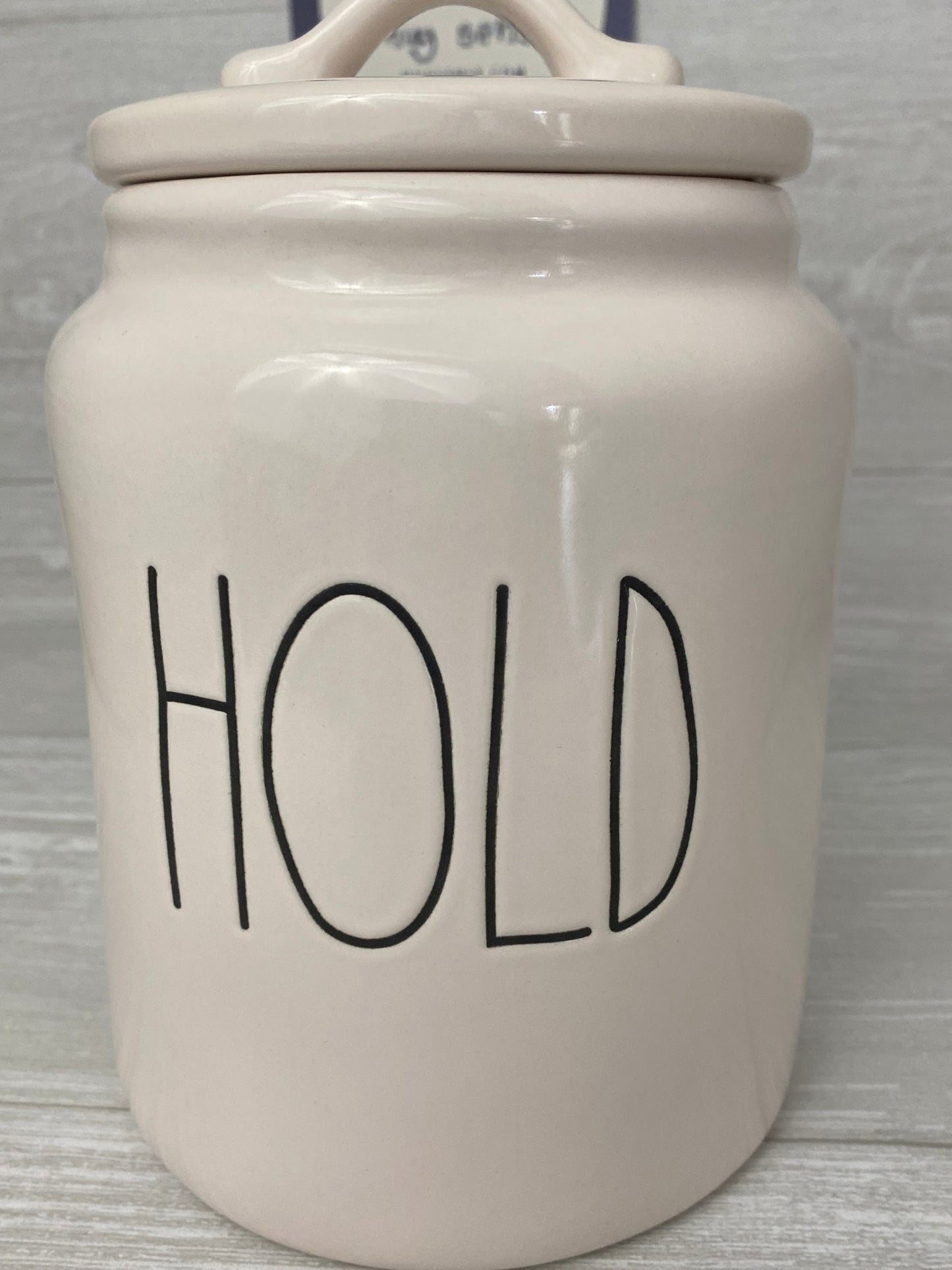 Rae Dunn Hold Medium Canister