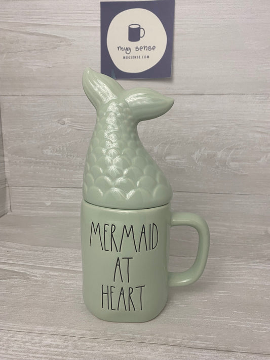 Rae Dunn Mermaid At Heart Mug Topper