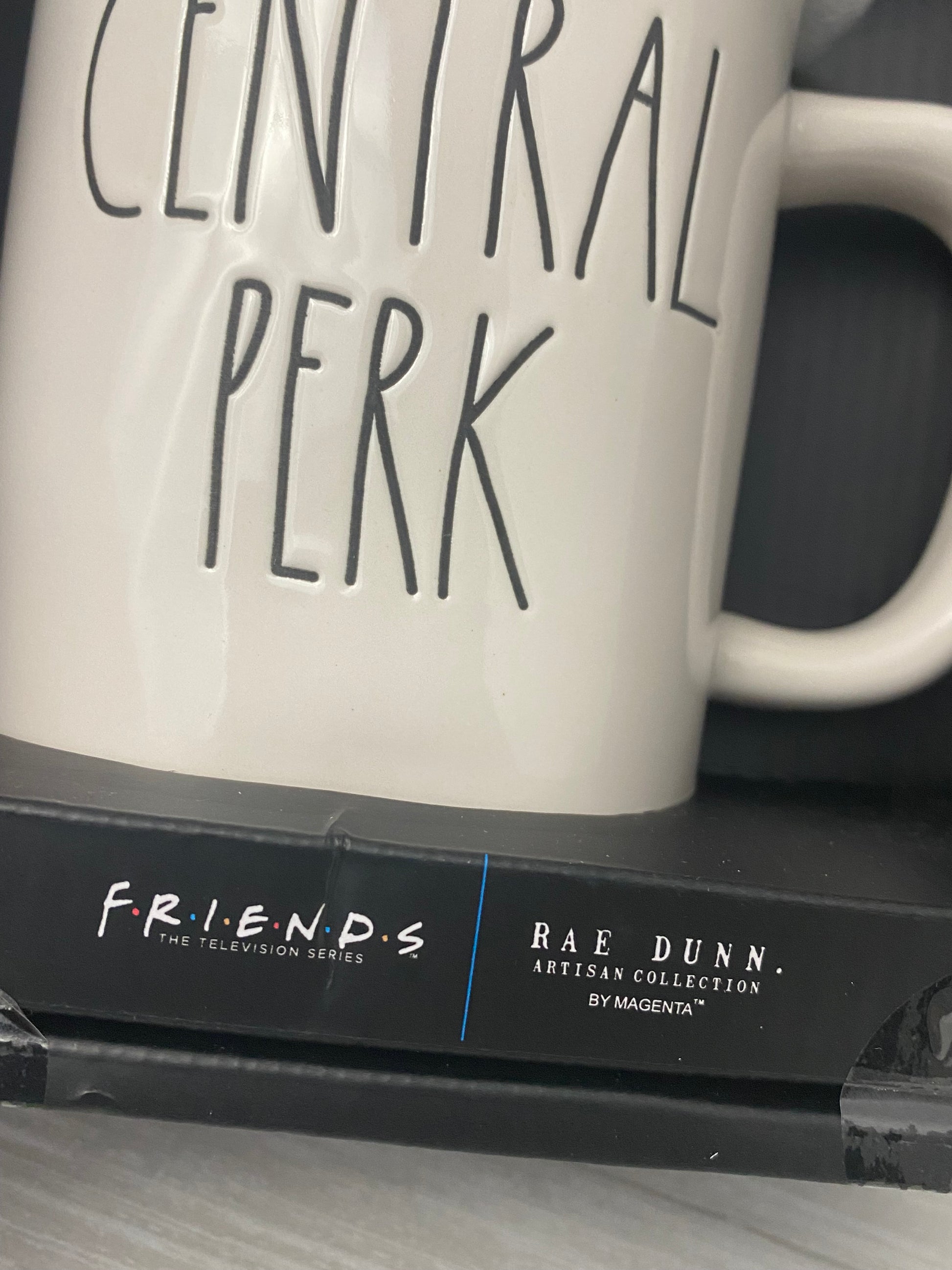 Friends TV Show Mug Stencil Accessories Central Perk Cappuccino Cup