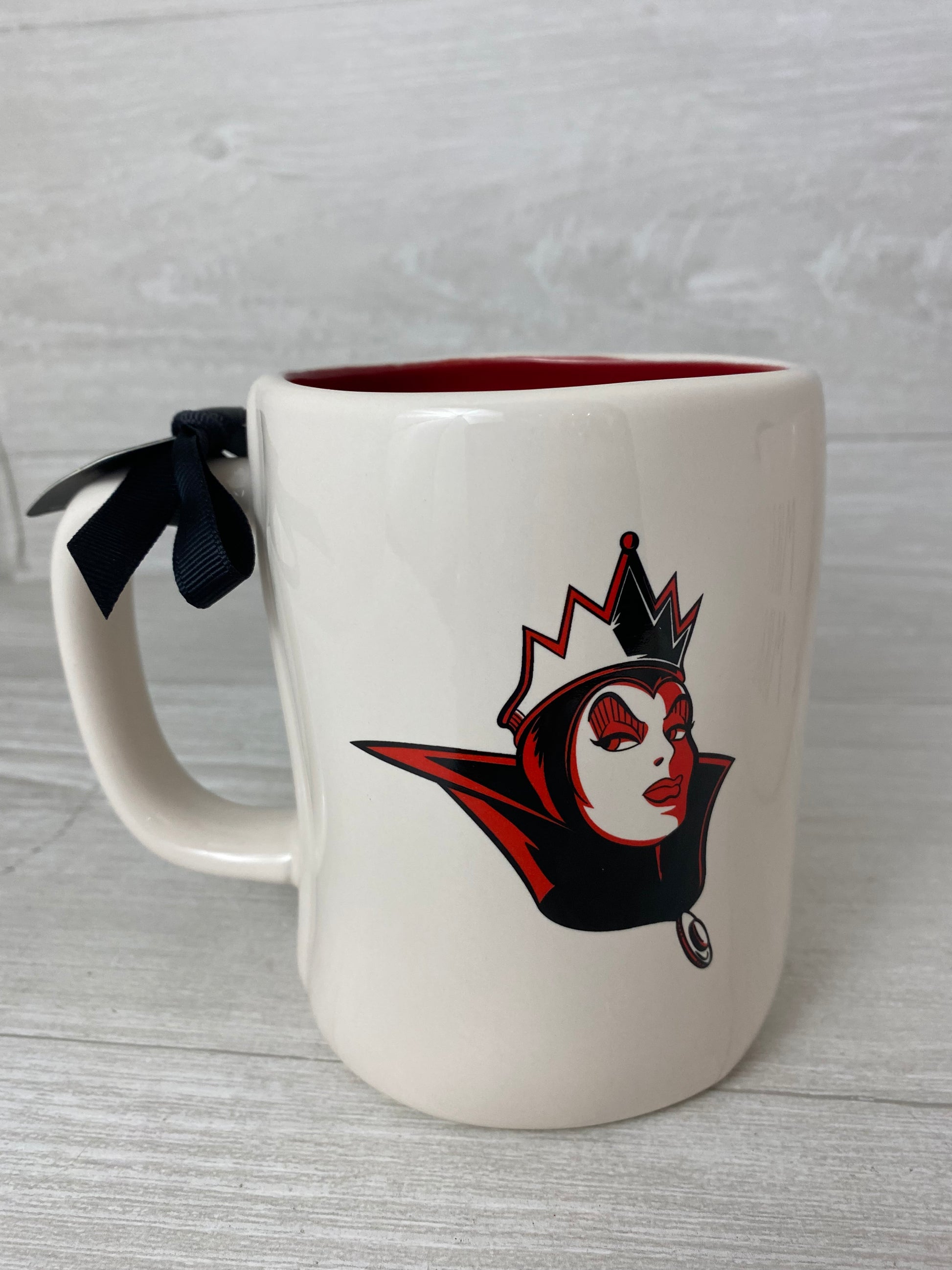 New Rae Dunn Halloween Disney Villan line ceramic coffee mug -POOR