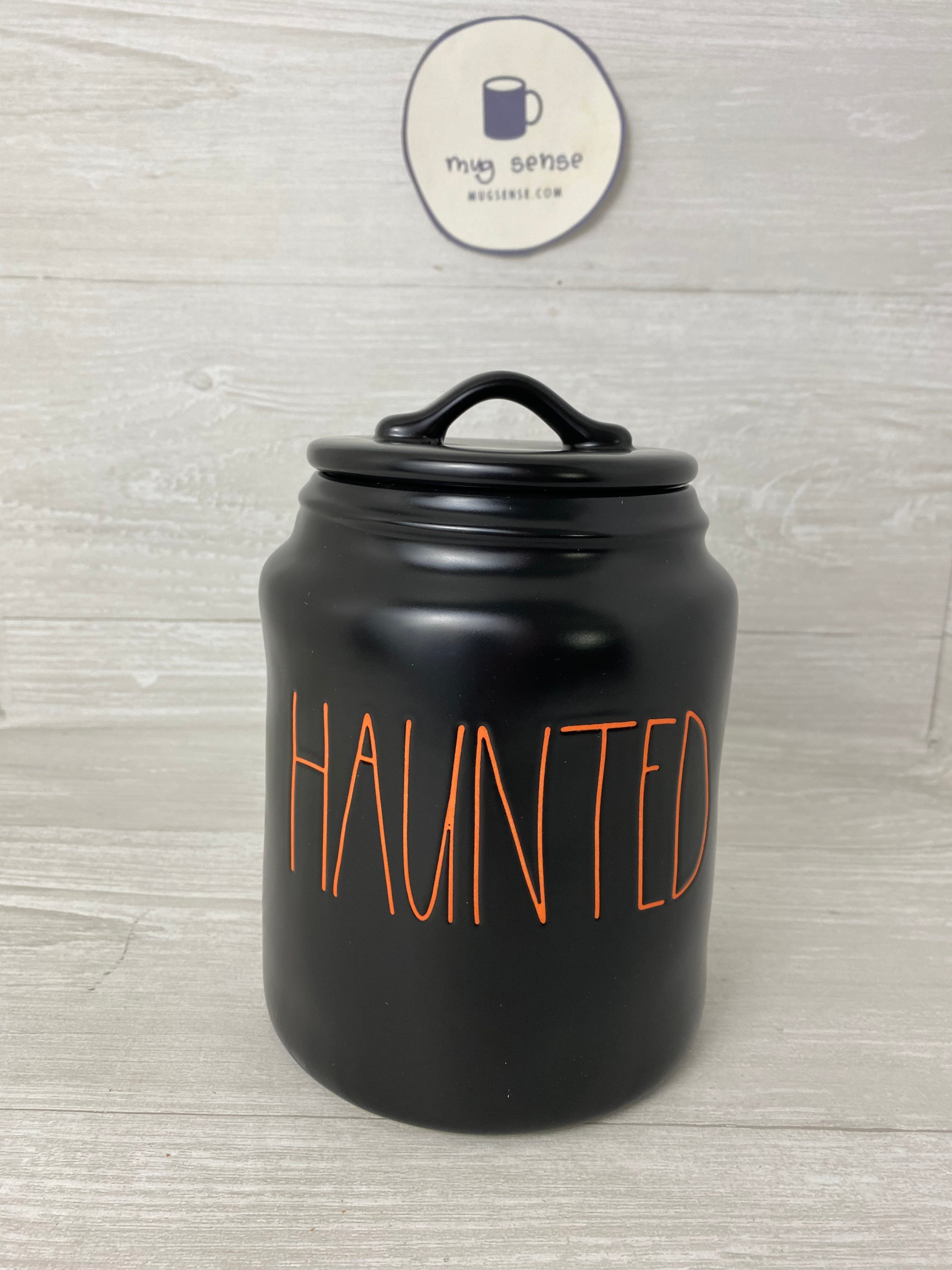 Rae orders Dunn haunted black canister