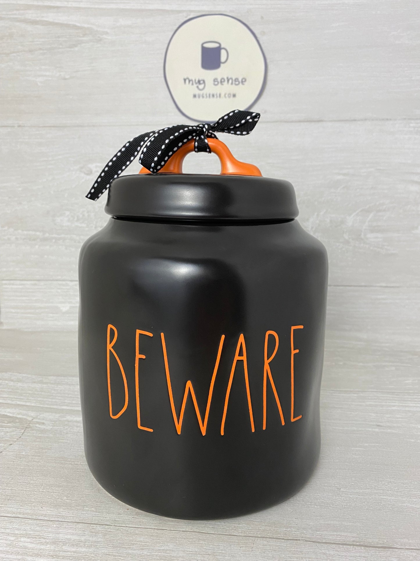 Rae Dunn Beware Chubby Canister