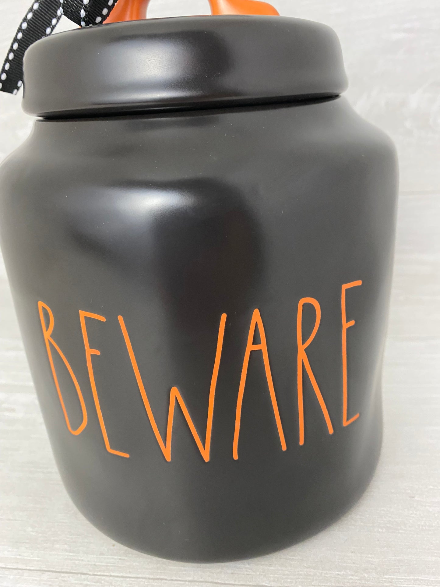 Rae Dunn Beware Chubby Canister