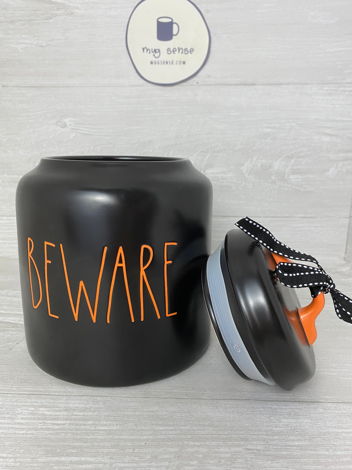 Rae Dunn Beware Chubby Canister