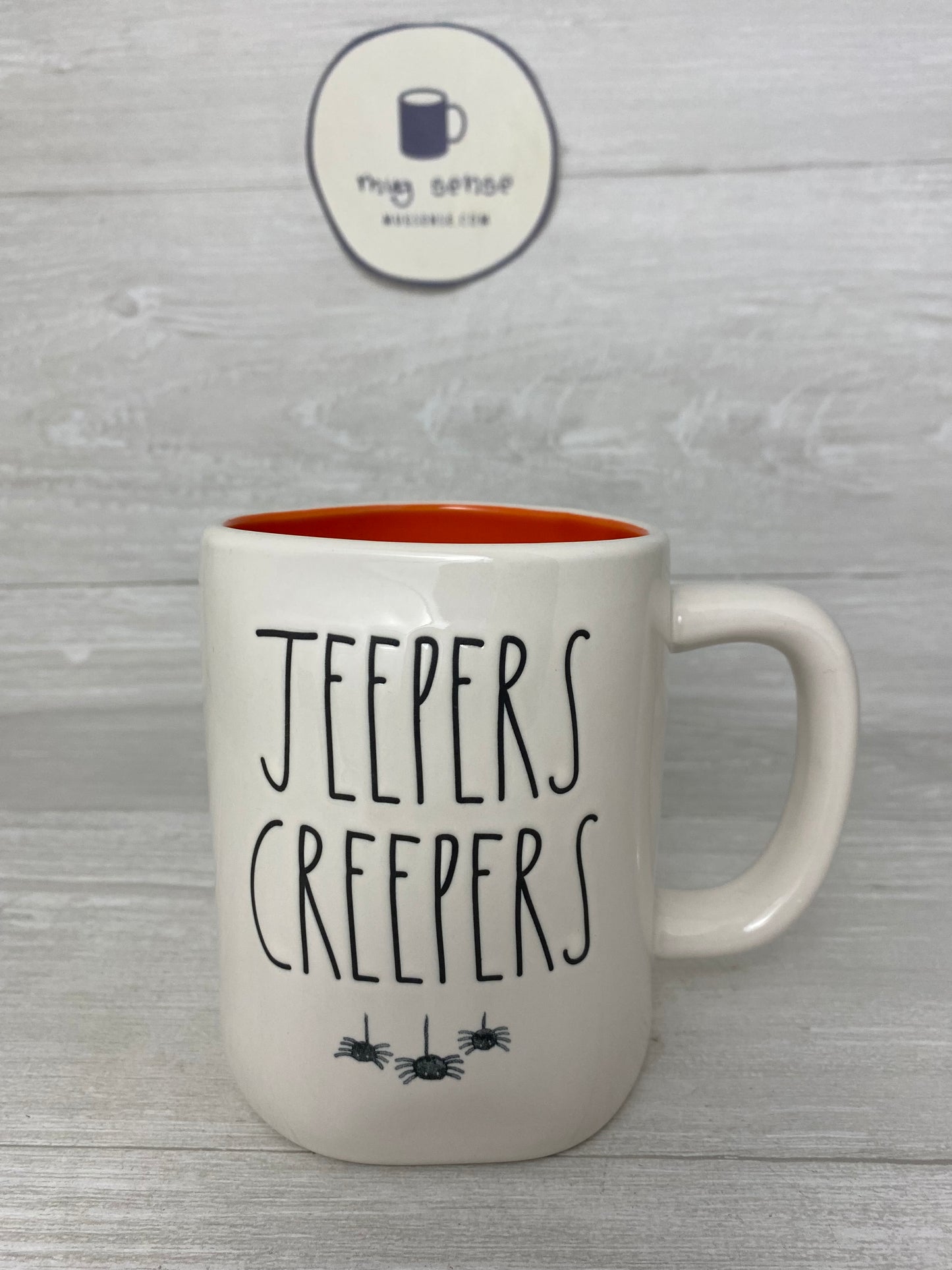 Rae Dunn Jeepers Creepers Mug