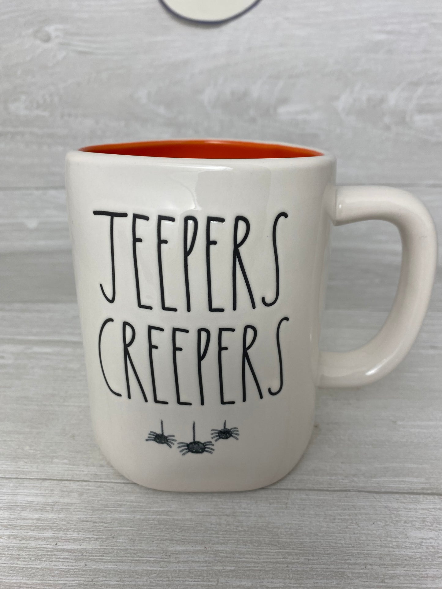 Rae Dunn Jeepers Creepers Mug