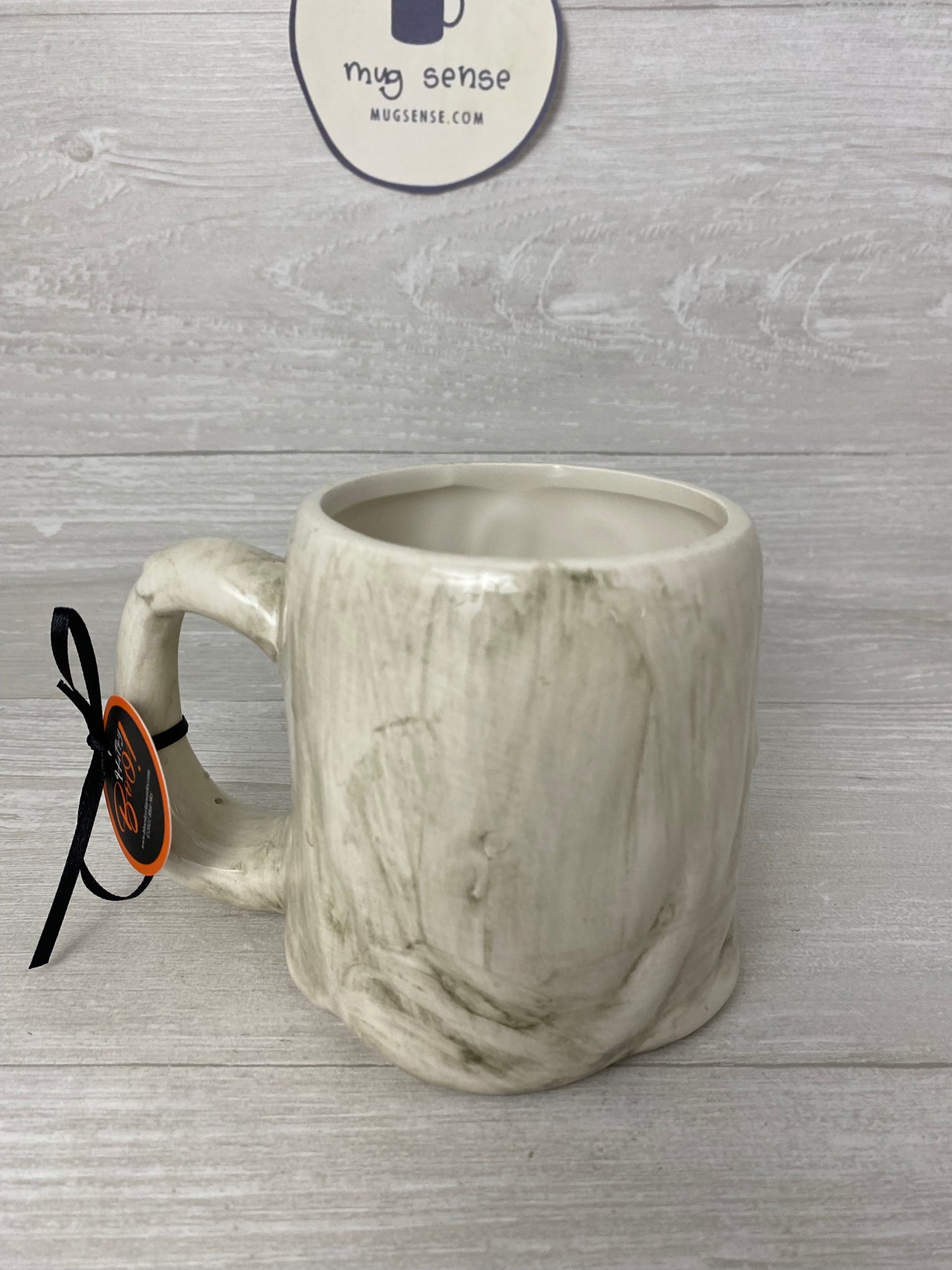 Blue Sky Ghost Scared Of Mouse Mug