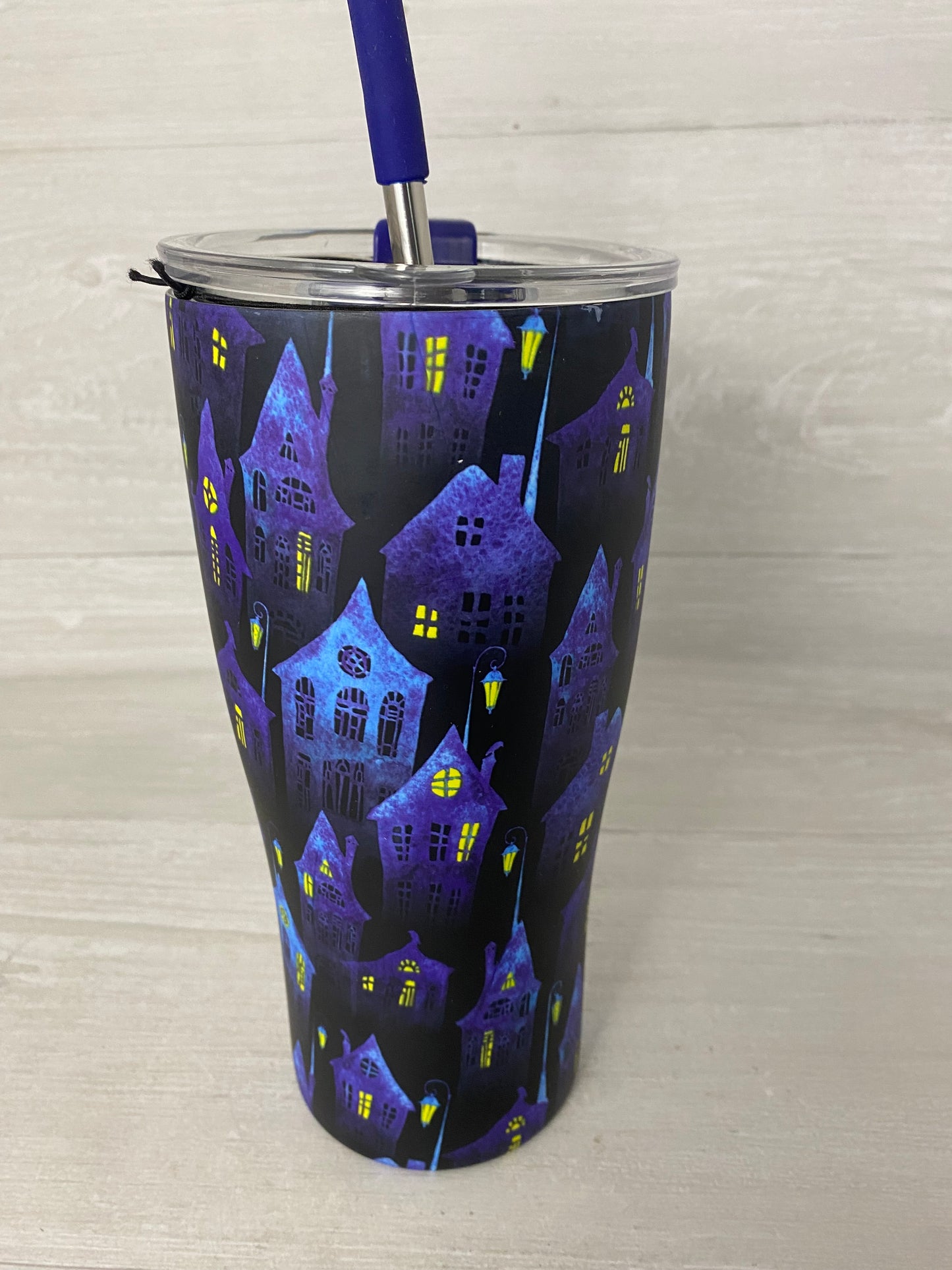 Spooky House Stainless Steel Tumbler