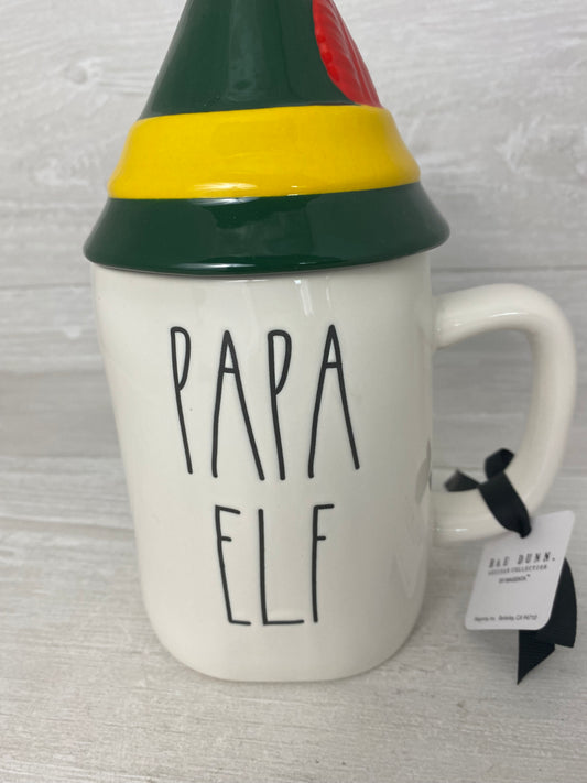 Rae Dunn Christmas Buddy The Elf & Papa Elf Mug Set